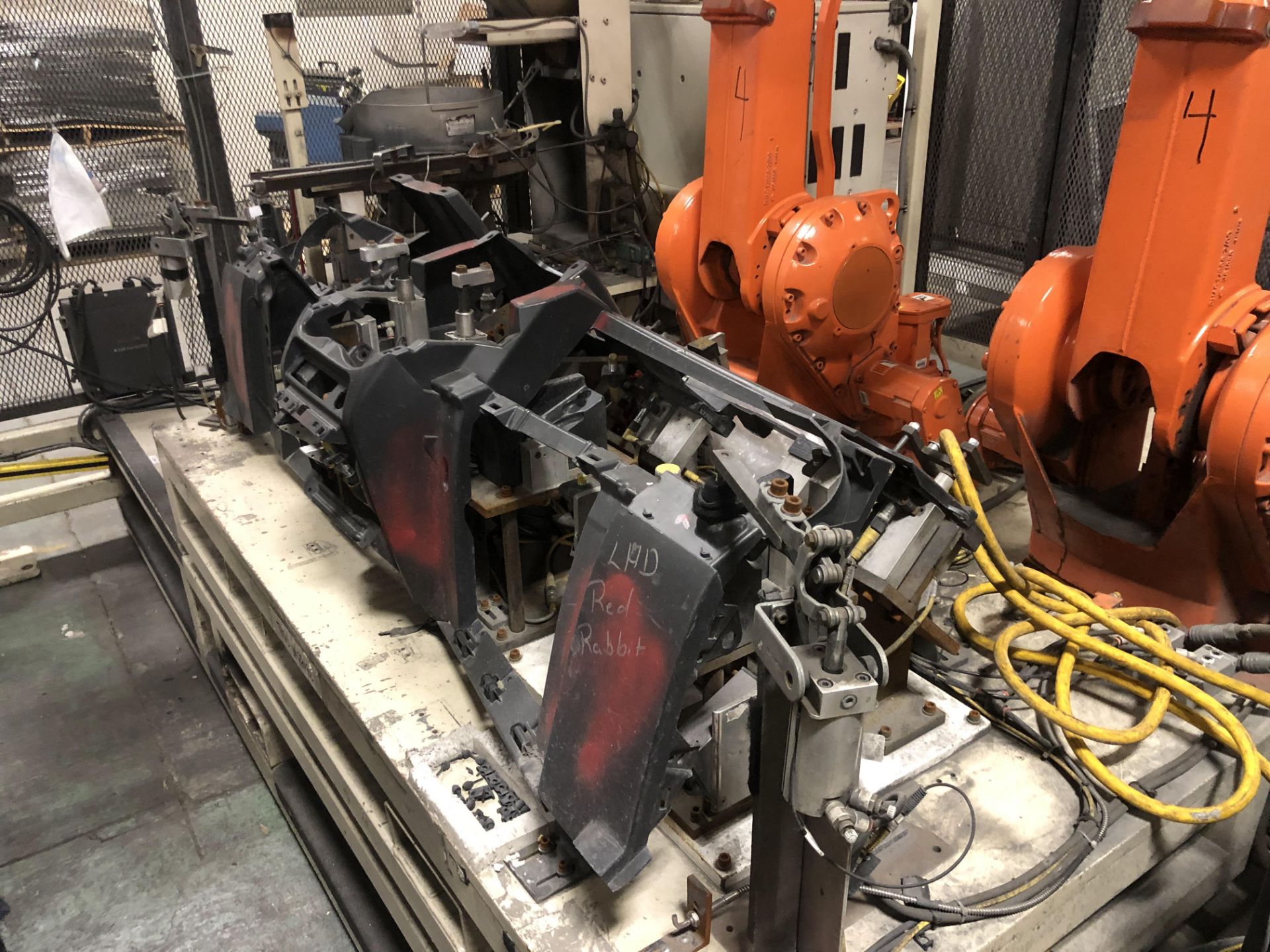 2 ABB ROBOTS IRB 2400 S4CPLUS M2000 CLIP INSERTION CELL, SN 24-28330 & 24-28331 - Image 8 of 14