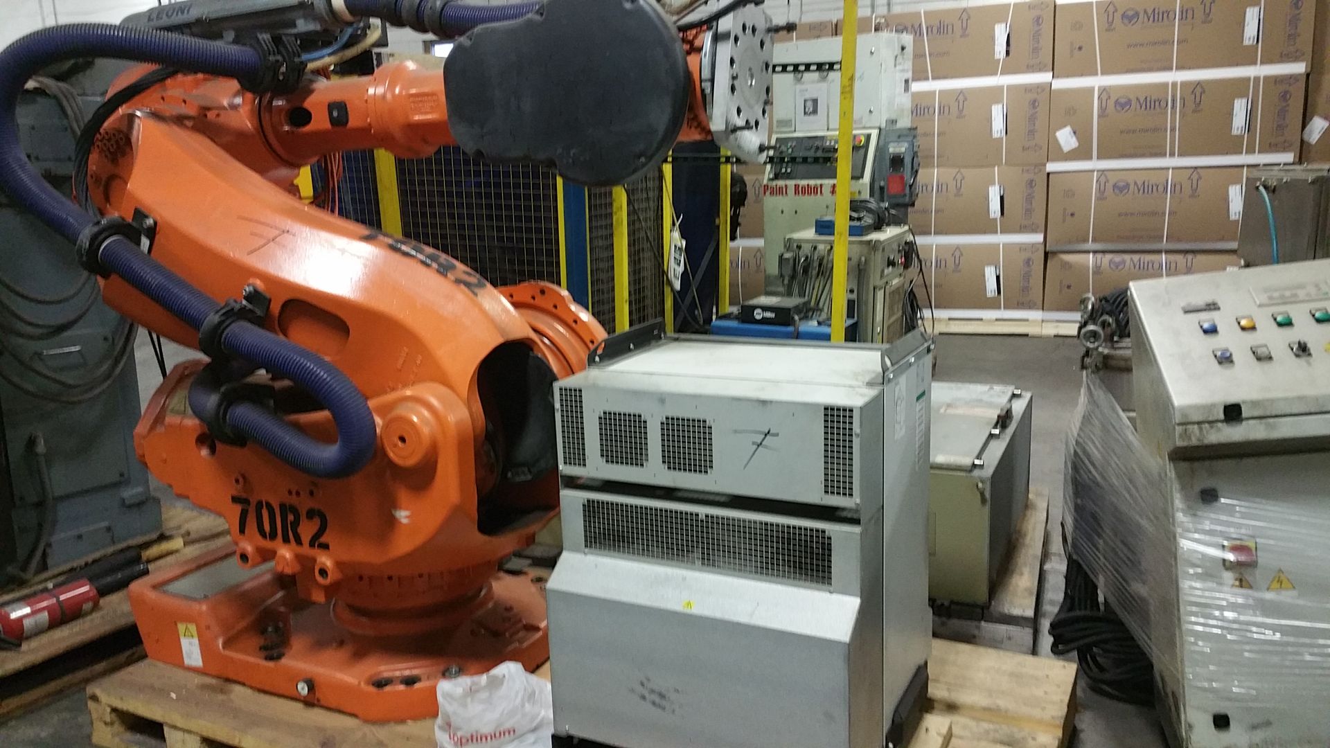 ABB IRB 7600 ROBOT WITH IRC5 CONTROLLER & TEACH PENDANT - Image 2 of 2