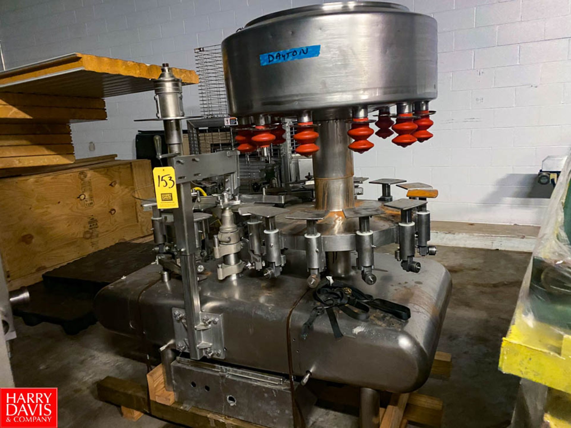 Federal Filler, 12 Head With Capper, Serial-1260GHFA706 Rigging Fee: $350
