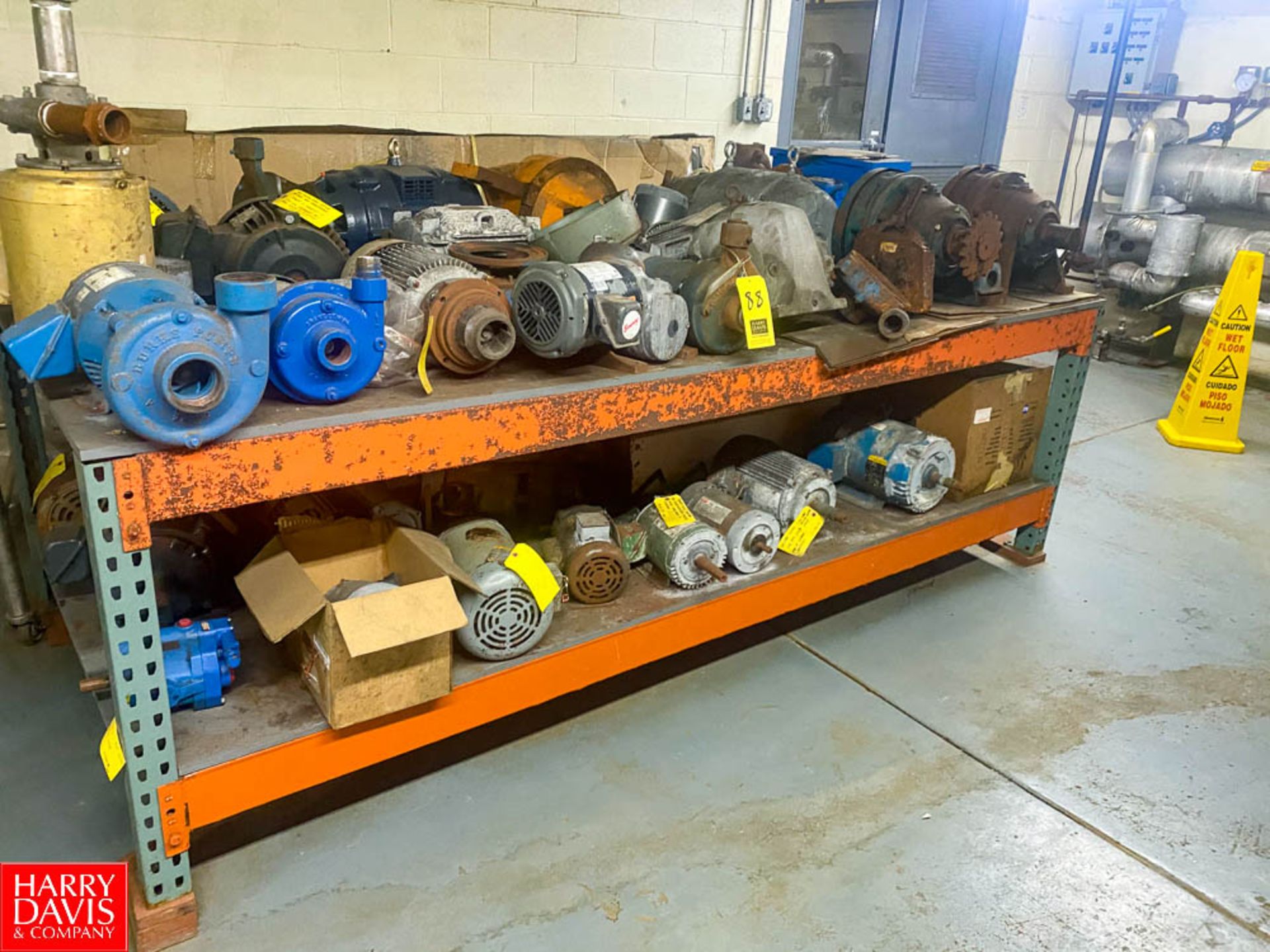 Gear Reducing Drives Motors And Pumps Rigging Fee: $50