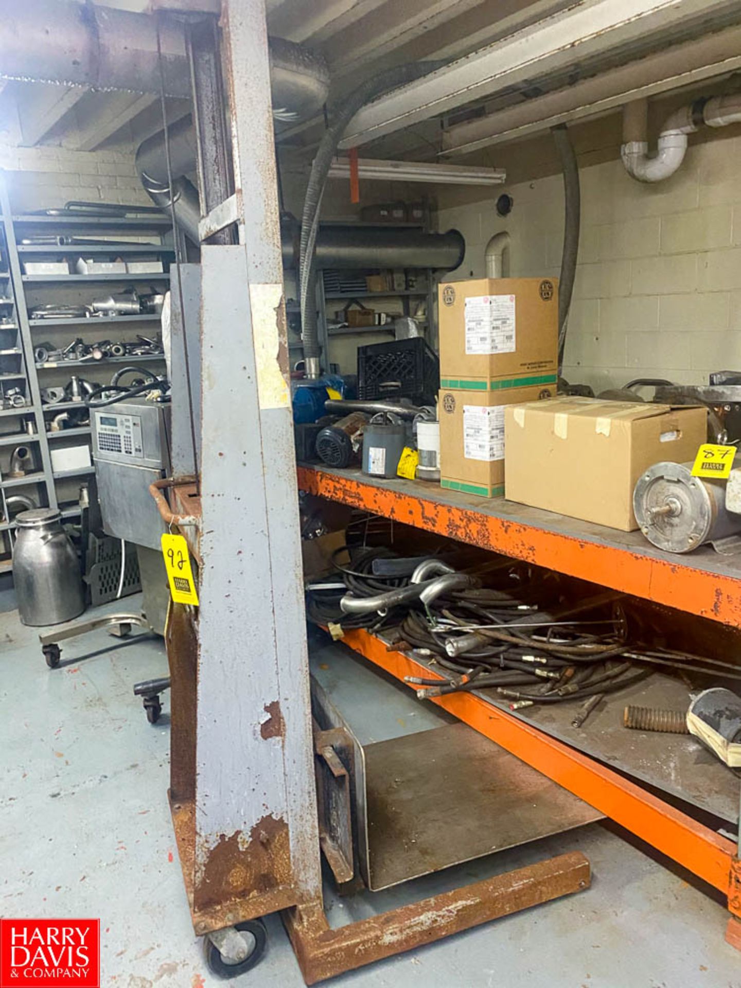 Portable Shop Lift Rigging Fee: $100