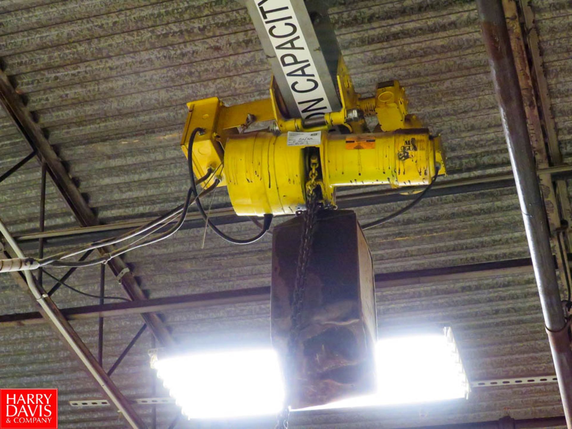 Budgit 2-Ton Electric Hoist Rigging Fee: $100