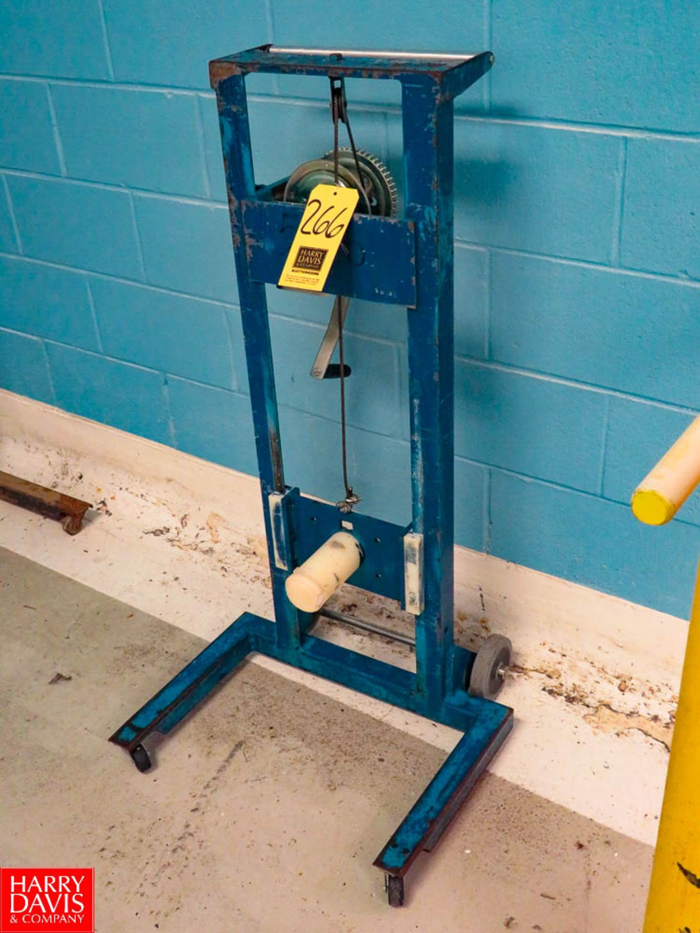 Manual Winch Roll Handling Cart Rigging Fee: $80