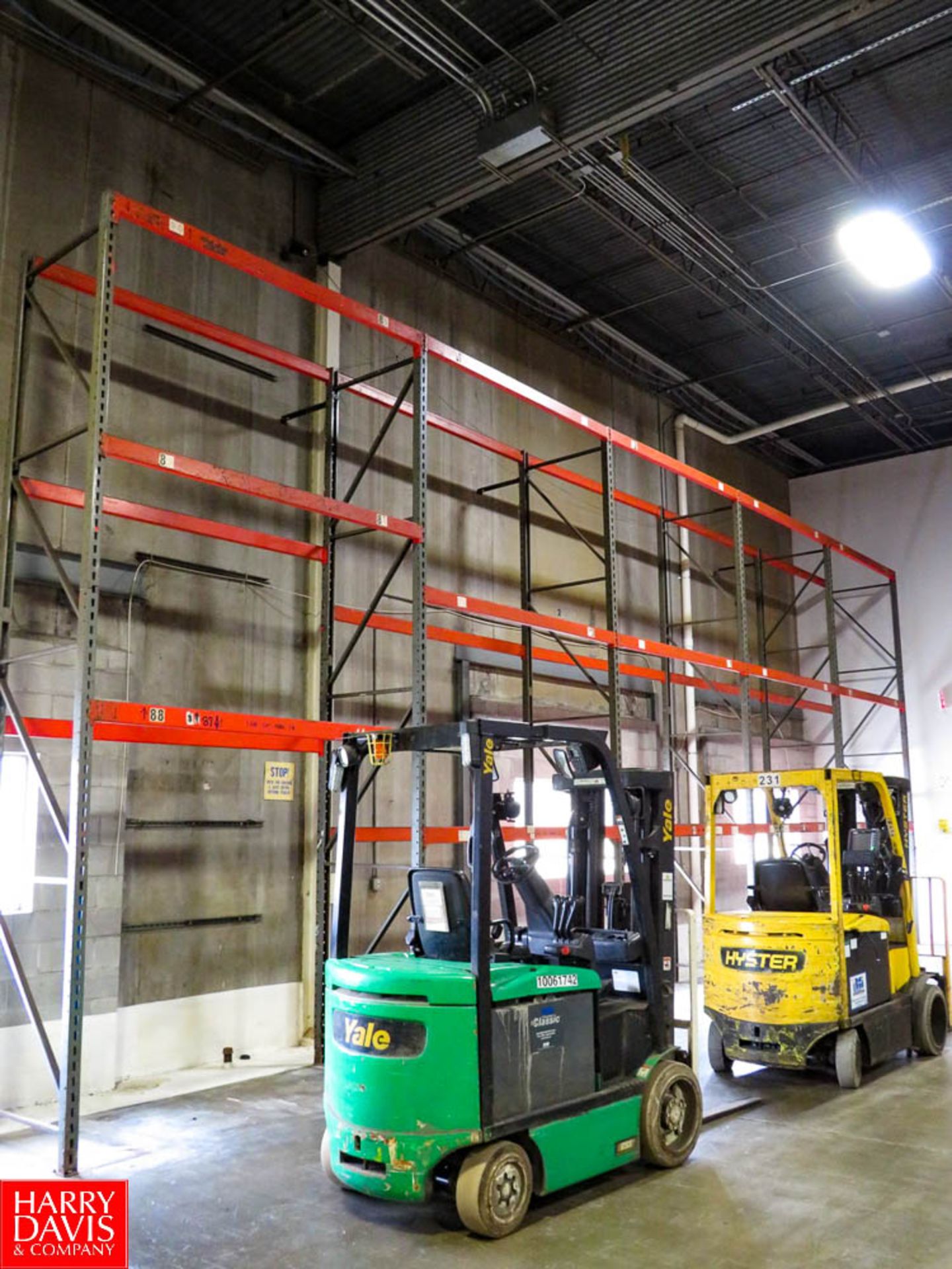 Sections of Pallet Racking to Include: (8) 18' Uprights, (38) 8' Horizontals - Image 2 of 2