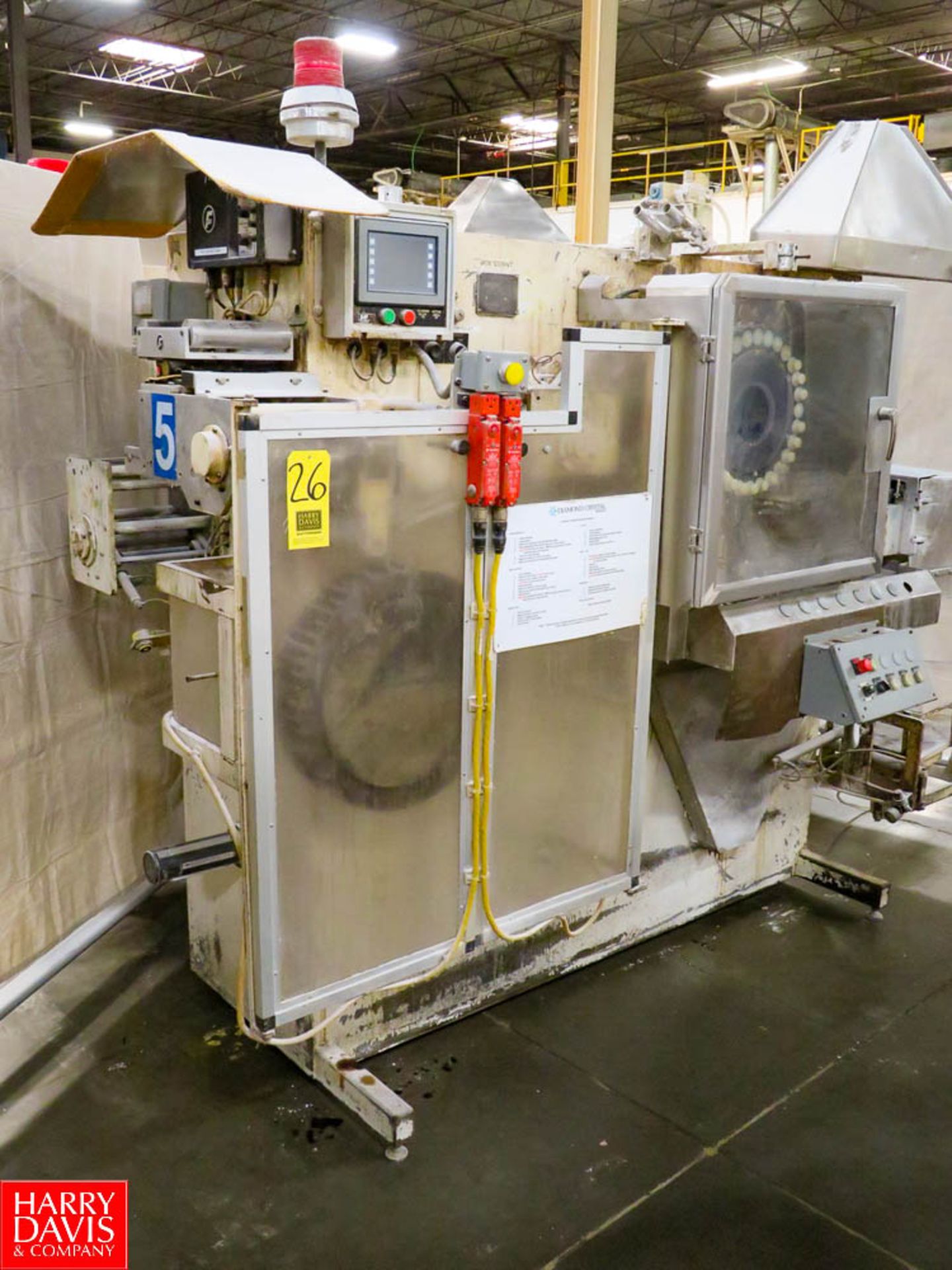 Ropak 3600/3800 Packets / Min Satchet Filling Machine, Model IV, S/N 106 Rigging Fee: $500