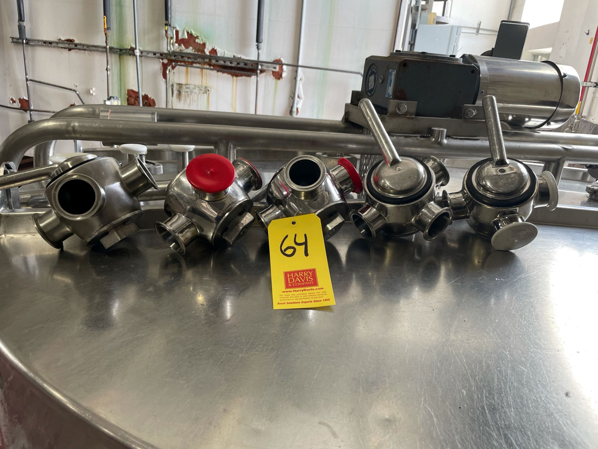 2" 2-Way S/S Plug Valves Rigging fee: $50