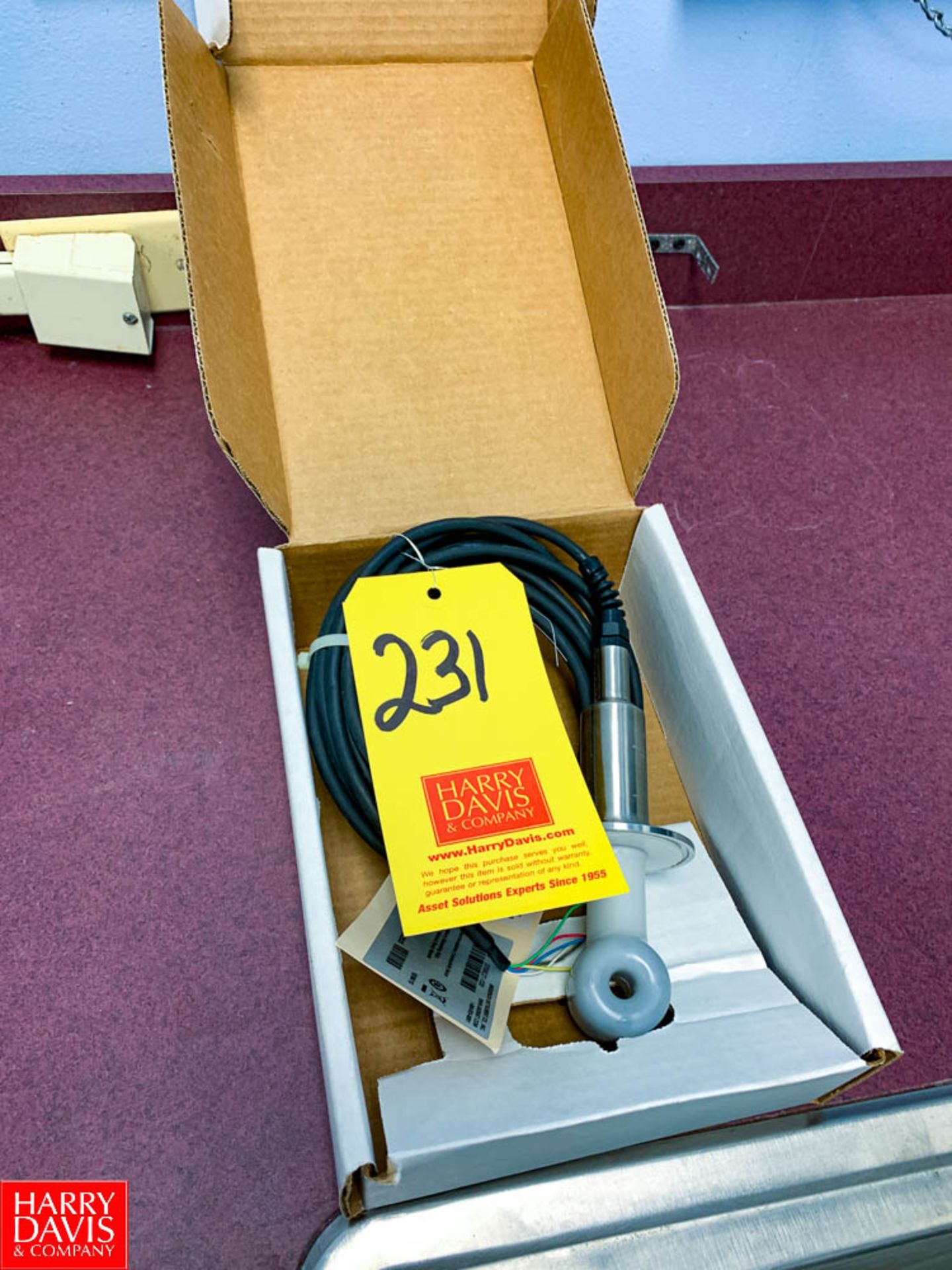 New Anderson Conductivity Sensor Model: 3706E27-1008 Rigging Fee:$25