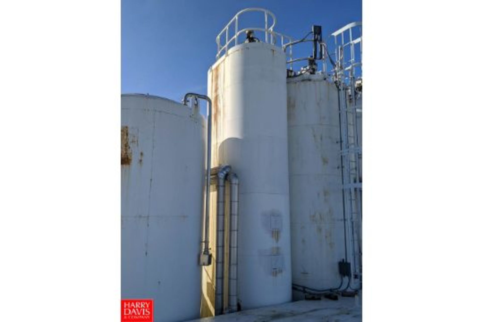 6,000 Gallon JV Northwest Jacketed S/S Silo with Vertical Agitation. - Image 2 of 4