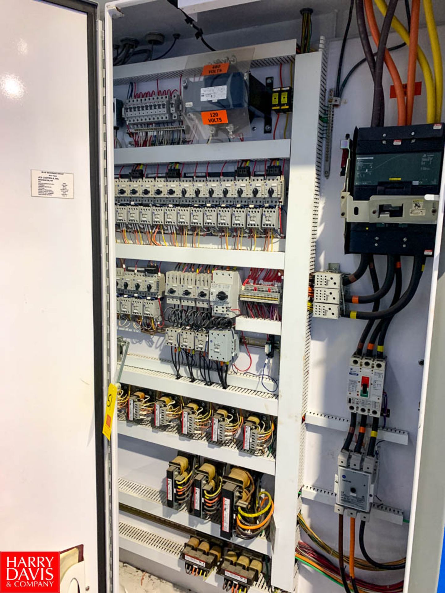 Allen Bradley Breakers, Transformers, Logix 5561 PLC, and Air Valve Solenoid, with Enclosures - Image 2 of 2