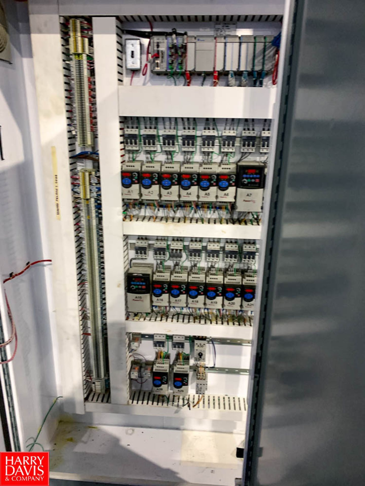 Allen Bradley Compact Logix L35E PLC, with (28) Powerflex 40 and Powerflex 4M Variable Frequency - Image 2 of 4