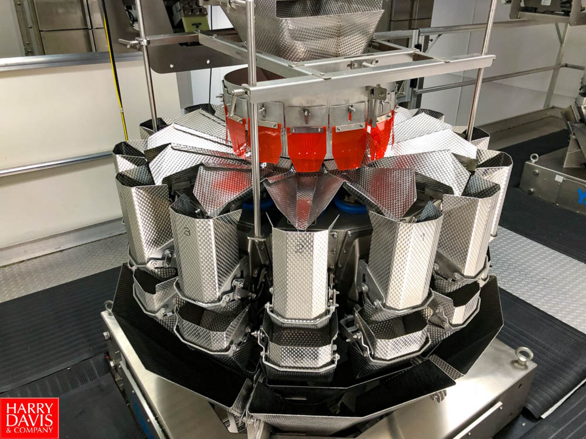 2019 Yamato Dataweigh Multihead Weigher, Omega Series, Model: ADW-O-314F, Target Weight: 8-1000