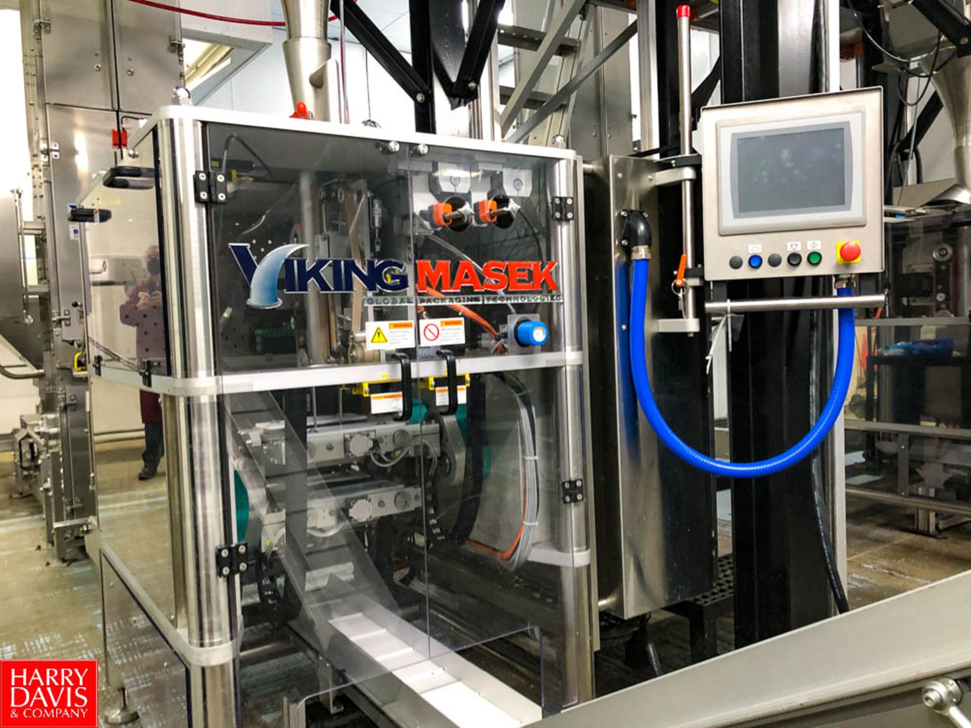 2019 Viking Masek; VELOCITY 250 VFFS Continuous Bagmaker with Allen Bradley Panelview Plus, S/N: