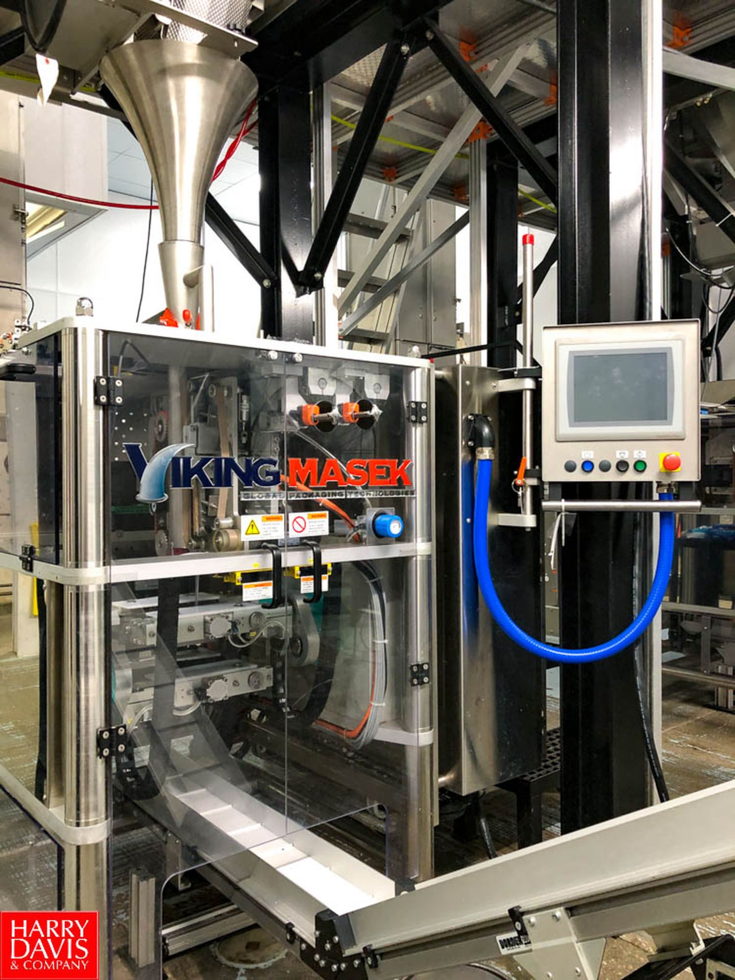2019 Viking Masek; VELOCITY 250 VFFS Continuous Bagmaker with Allen Bradley Panelview Plus, S/N: - Image 4 of 6