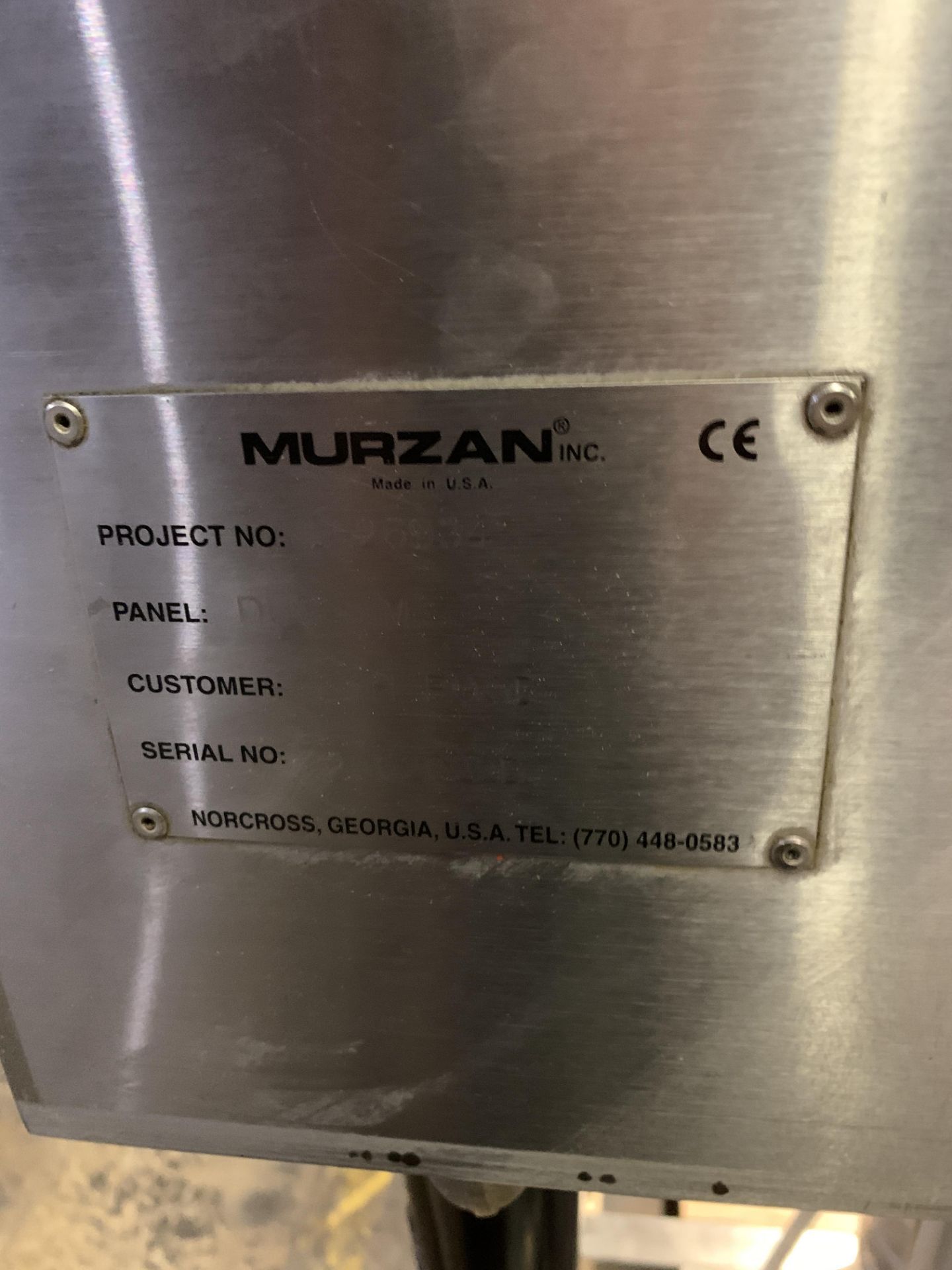 2019 Murzan Drum Unloading System with PI-50 S/S Diaphragm Pump, Nema 4x S/S Panel, with Roller - Image 4 of 4