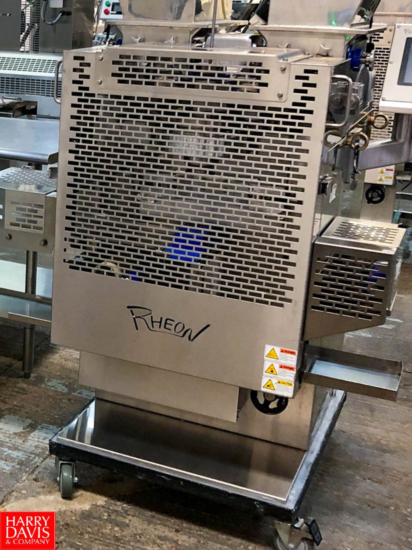 2019 Rheon Cornucopia KN551 All S/S Encrusting Machine, With Iris Cutter, 100 pcs/min,