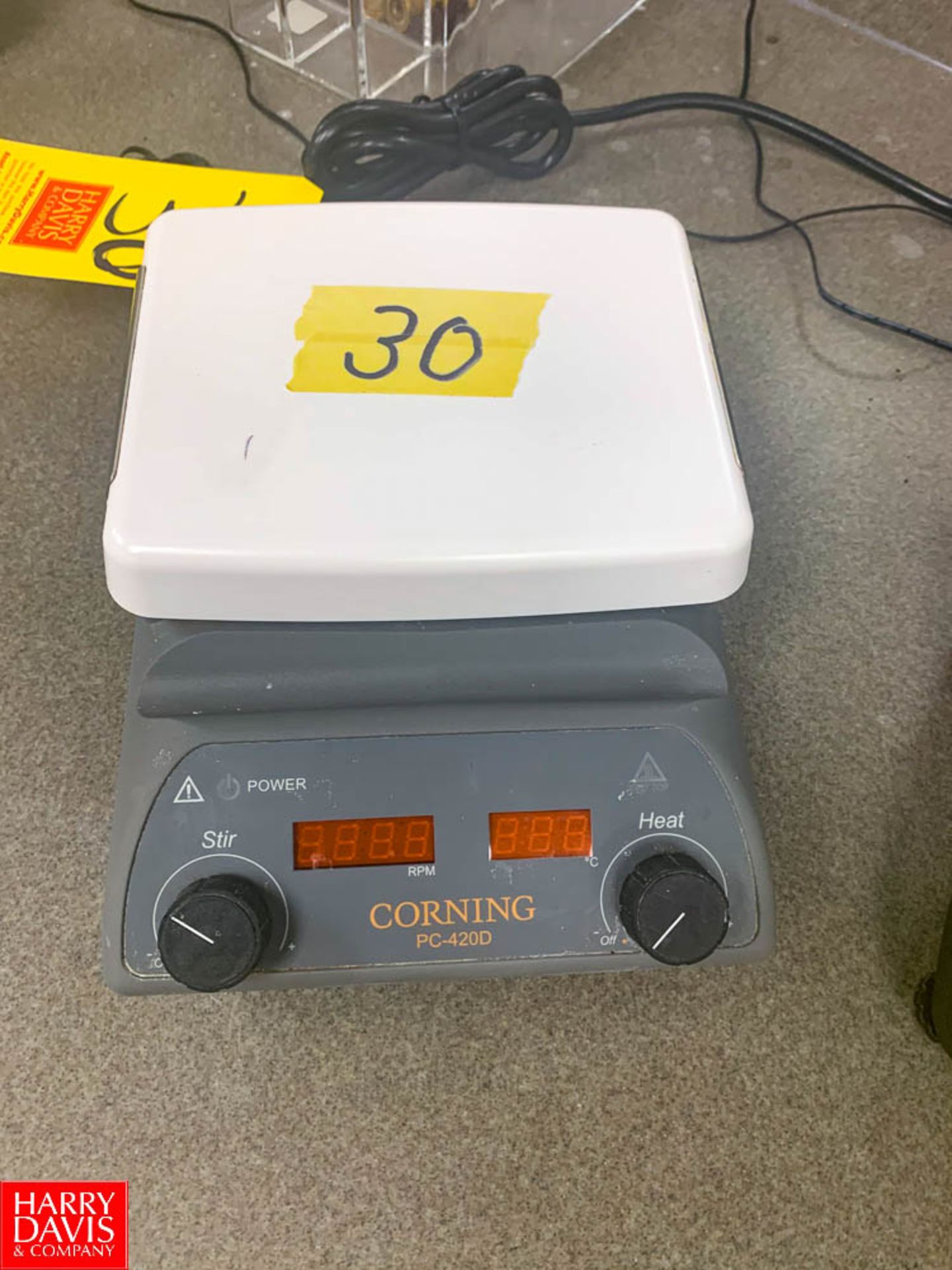 Corning PC-420D Hot Stir Plate Rigging: $25