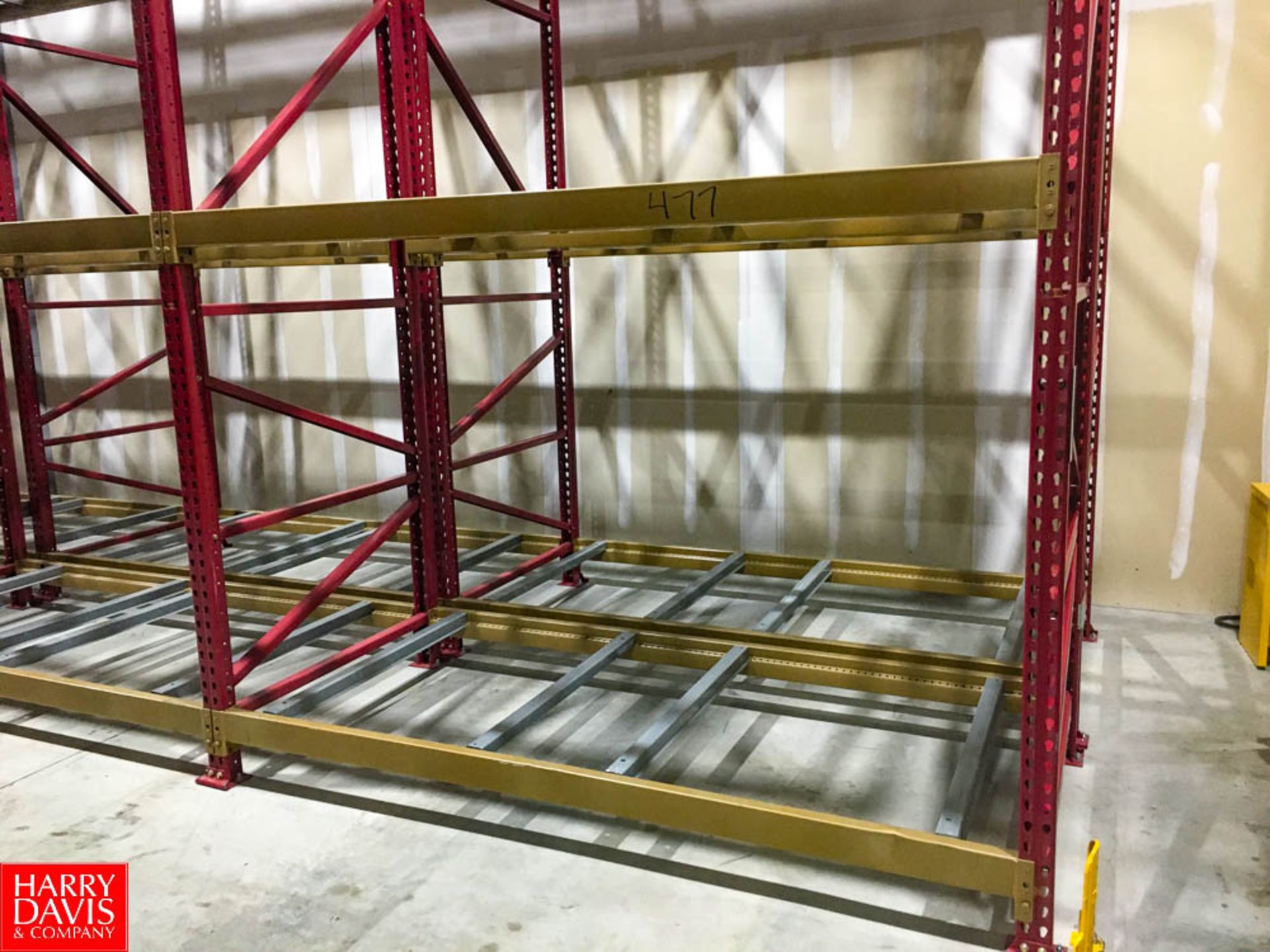 Warehouse Racks Enough for 1000 +/- Pallet Spaces Rigging: $5000