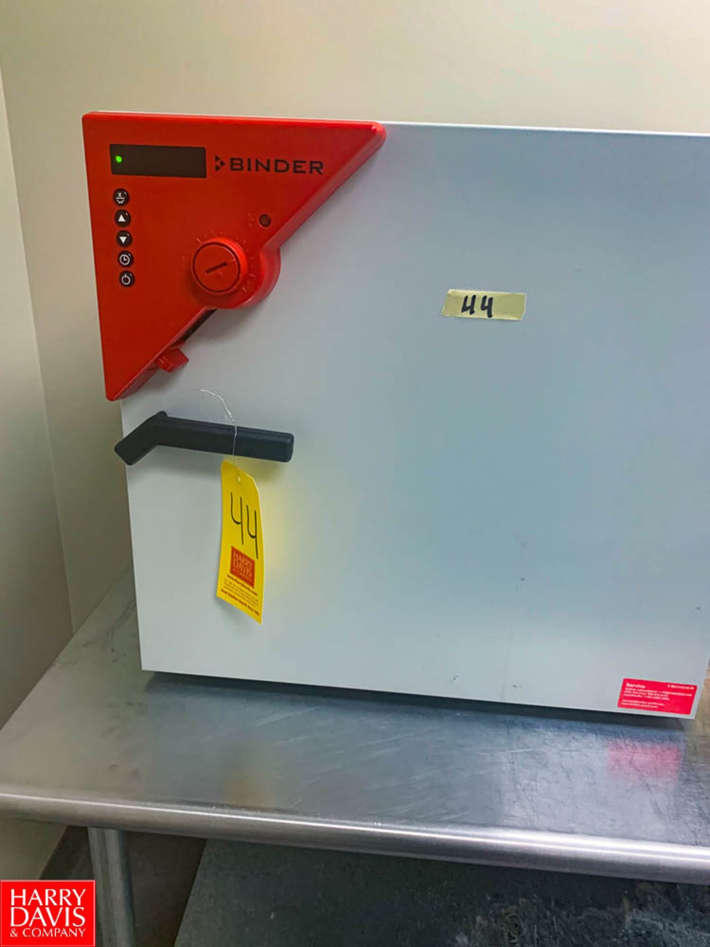 Binder Microbiological Incubator Rigging: $25