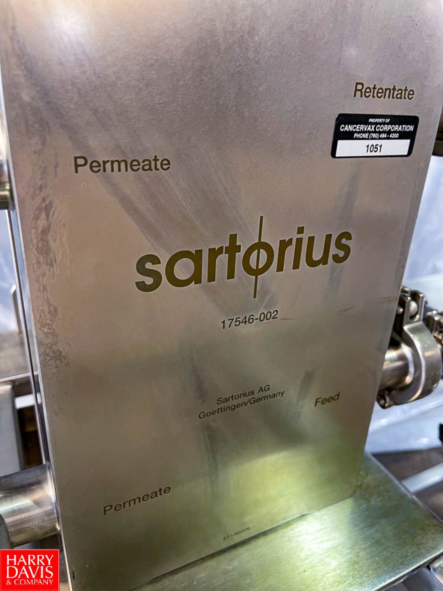 Sartorius Permeate/Retentate Portable Skid - Image 2 of 3