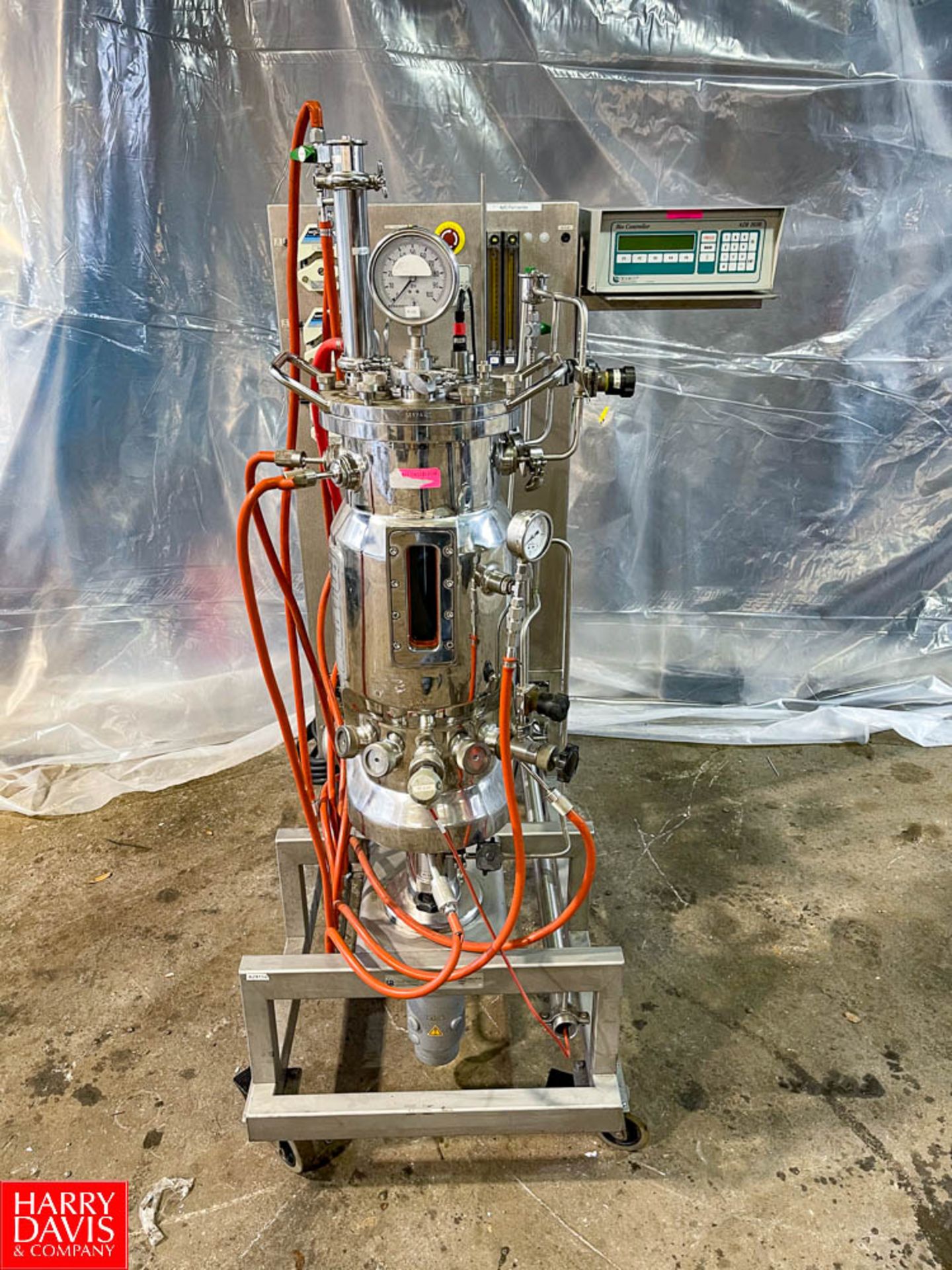 Applikon Pilot Plant Steam In Place Bioreactor Model Bio Pilot 20 *Parts Machine