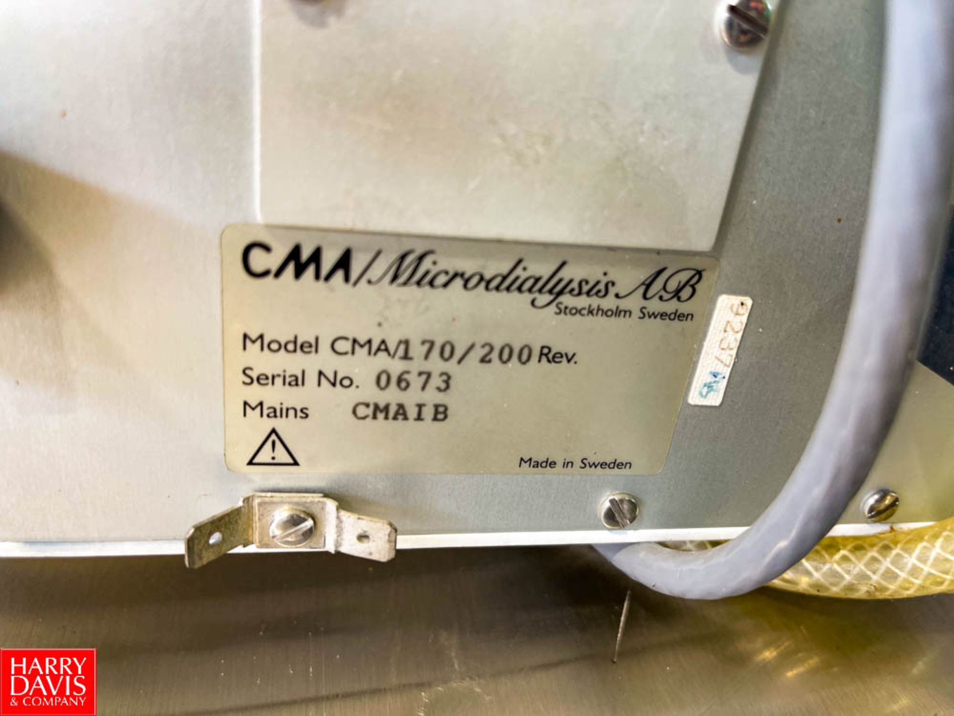 CMA Microdialysis Refrigerated Fraction Collector Model CMA/170/200 - Image 2 of 2