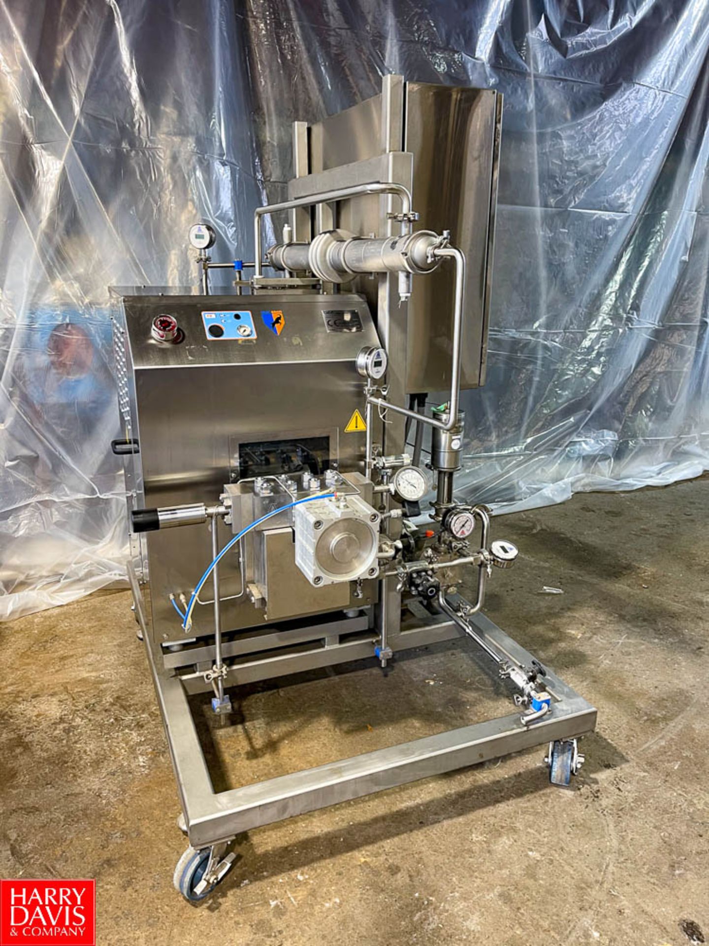 Niro Soavi Model NS3006H Homogenizer, Mounted on S/S Portable Skid with Fristam Pump and Control - Image 2 of 5