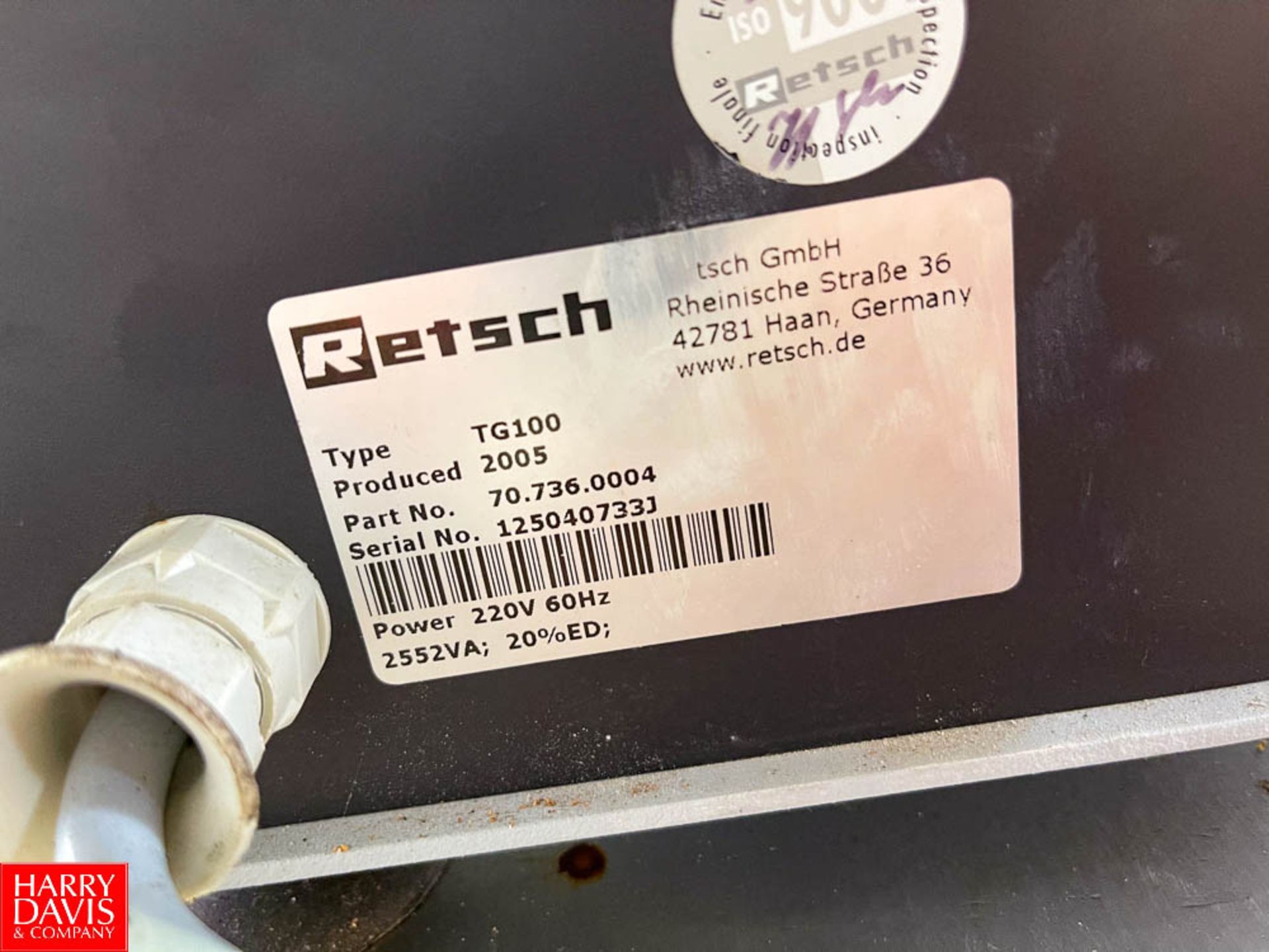 Retsch Rapid Dryer Model TG100 - Image 2 of 2