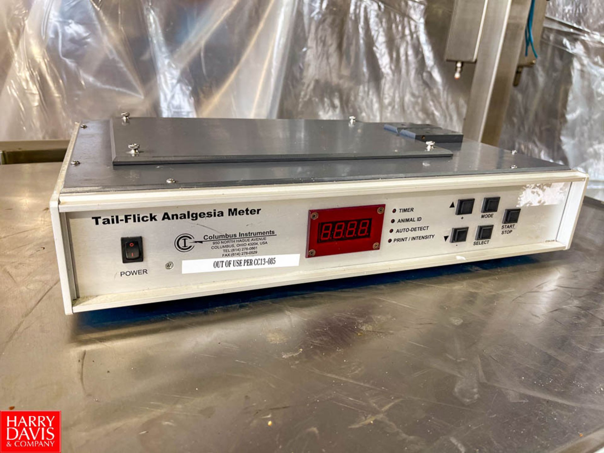 Columbus Instruments Tail-Flick Analgesia Meter