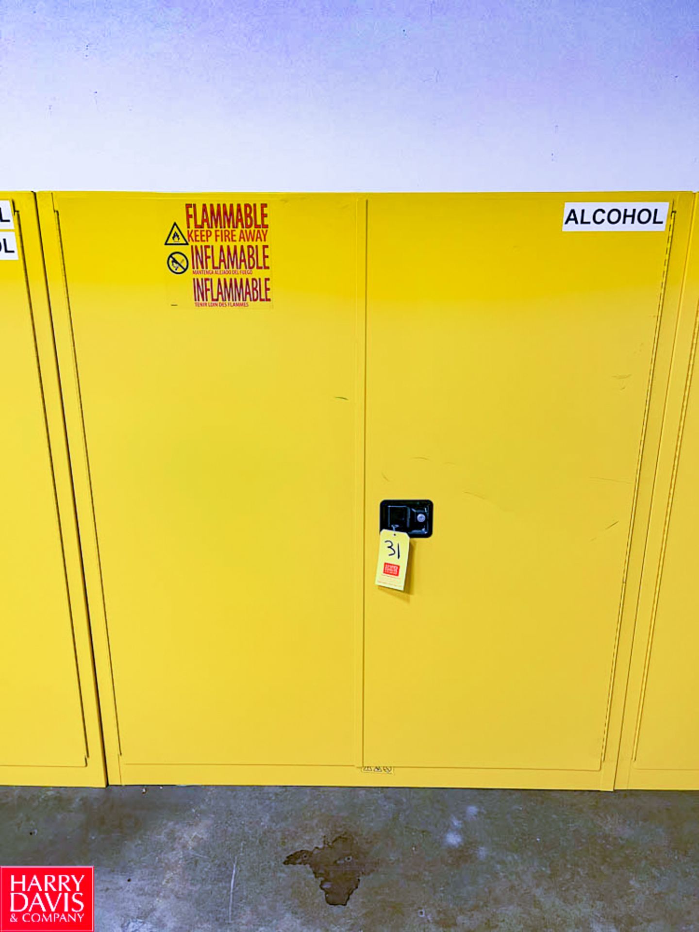 Eagle 120 Gallon Capacity Flammable Storage Cabinet, 59" Width x 65" Height x 34" Depth. Rigging