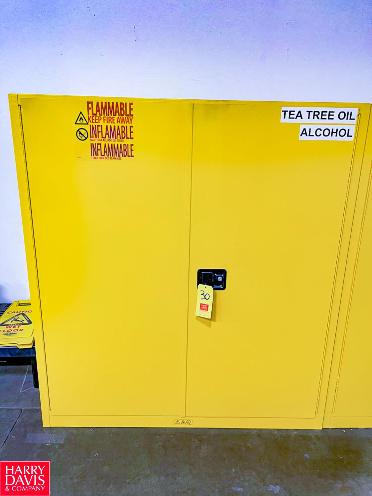 Eagle 120 Gallon Capacity Flammable Storage Cabinet, 59" Width x 65" Height x 34" Depth. Rigging