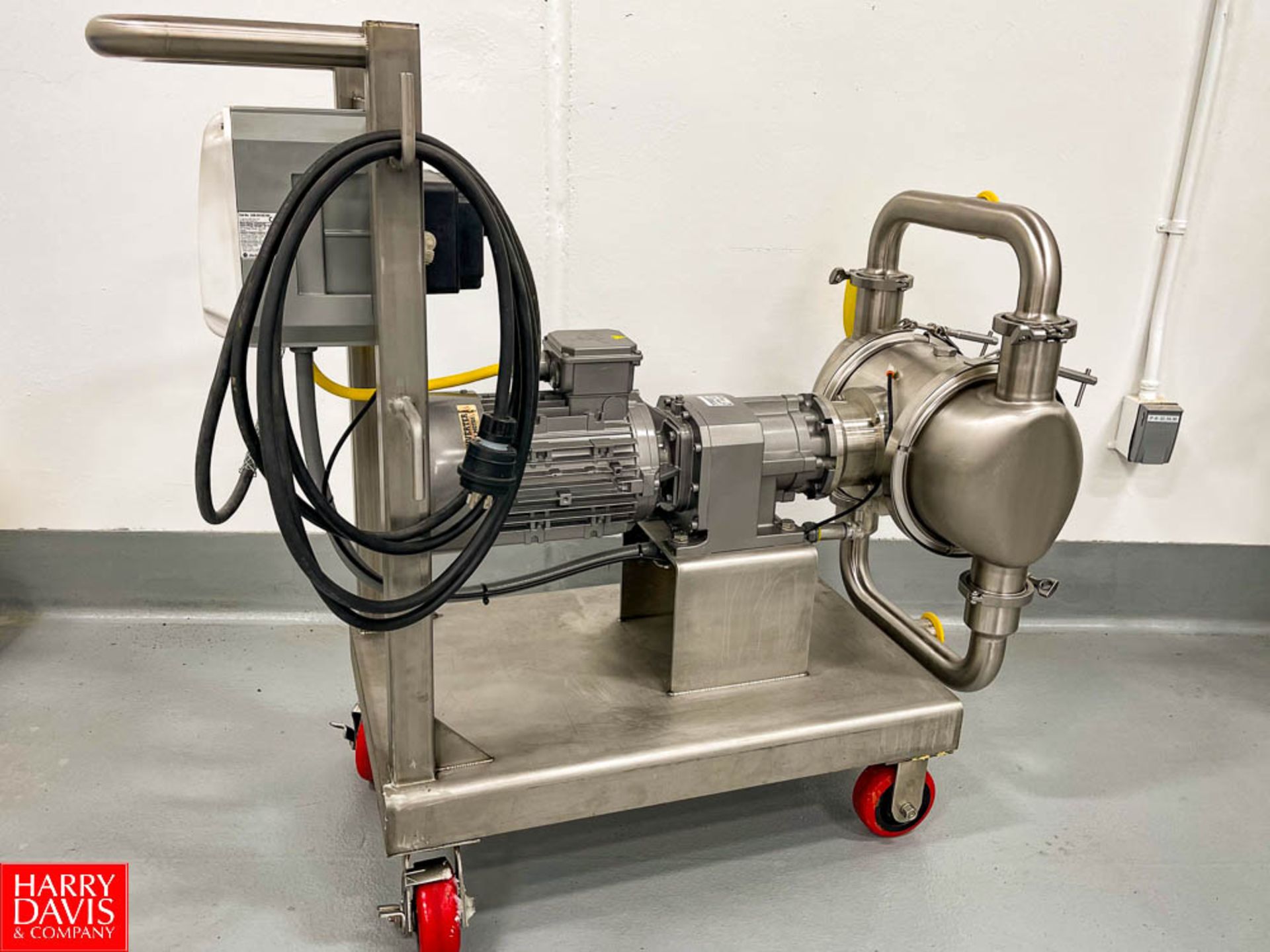 2019 Graco S/S Diaphragm Pump Model SE2B.0336, with Nord 5 HP Motor, Nord Gear Reducer, Allen - Image 4 of 4