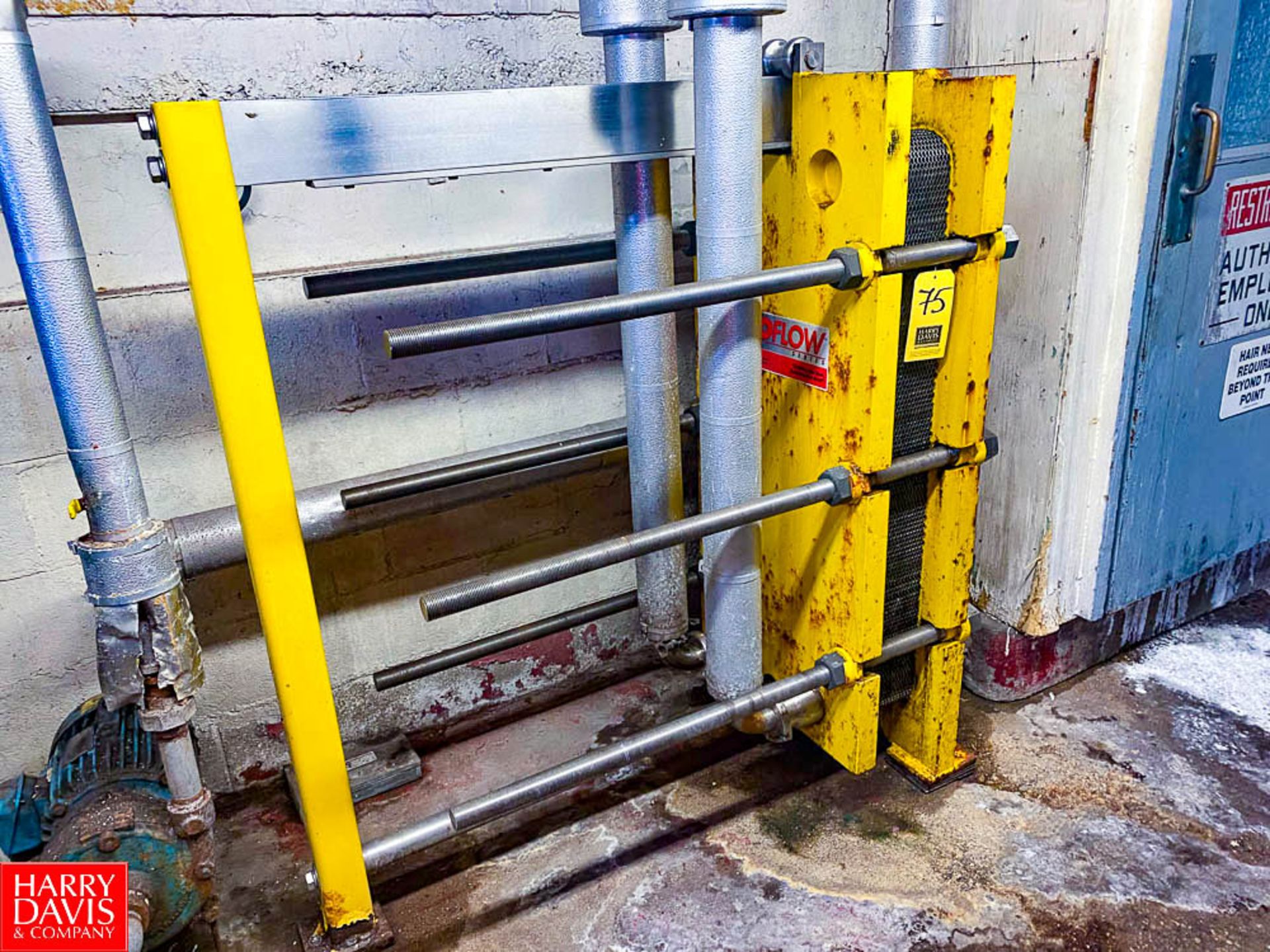 AGC Plate Heat Exchanger Model PR03-F Rigging Fee: $ 1025