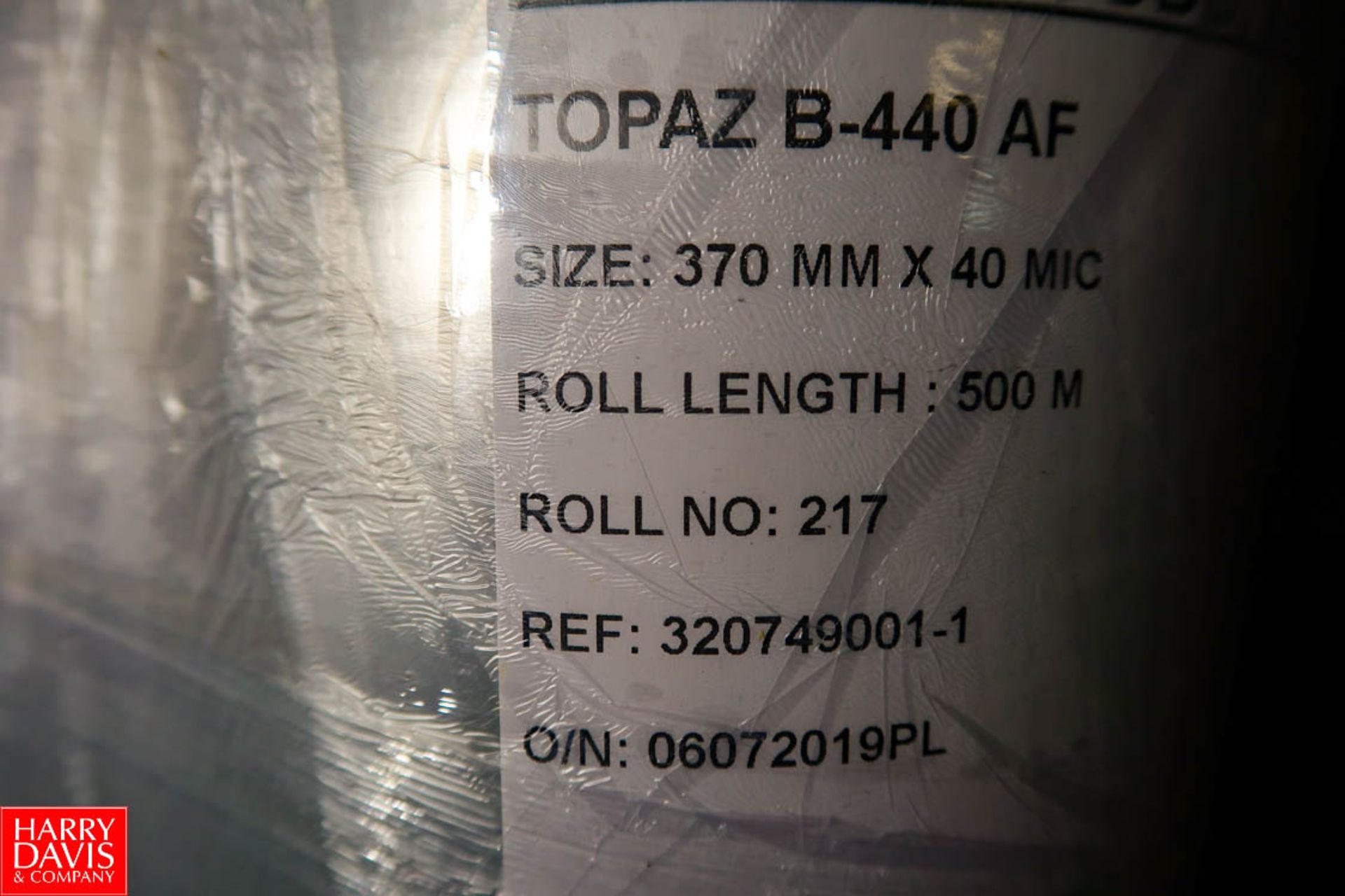 Plastopil Pallets of (New)Tamper Evident Plastic Material Seals, 230mm Film/296 Units - Image 4 of 5