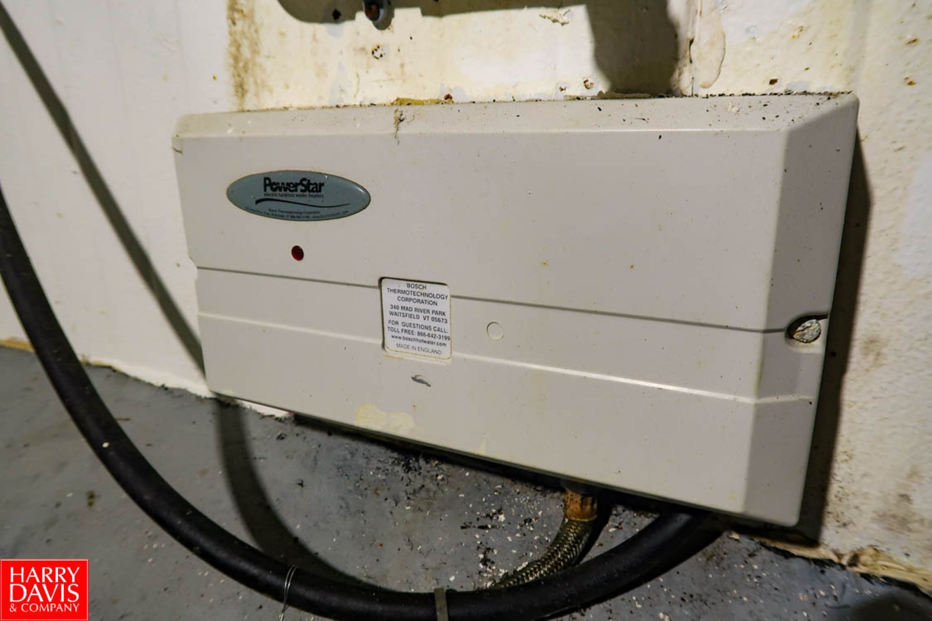 Bosch Electric Tankless Hot Water Heater Model: Power Star. Rigging Fee: $ 50.00