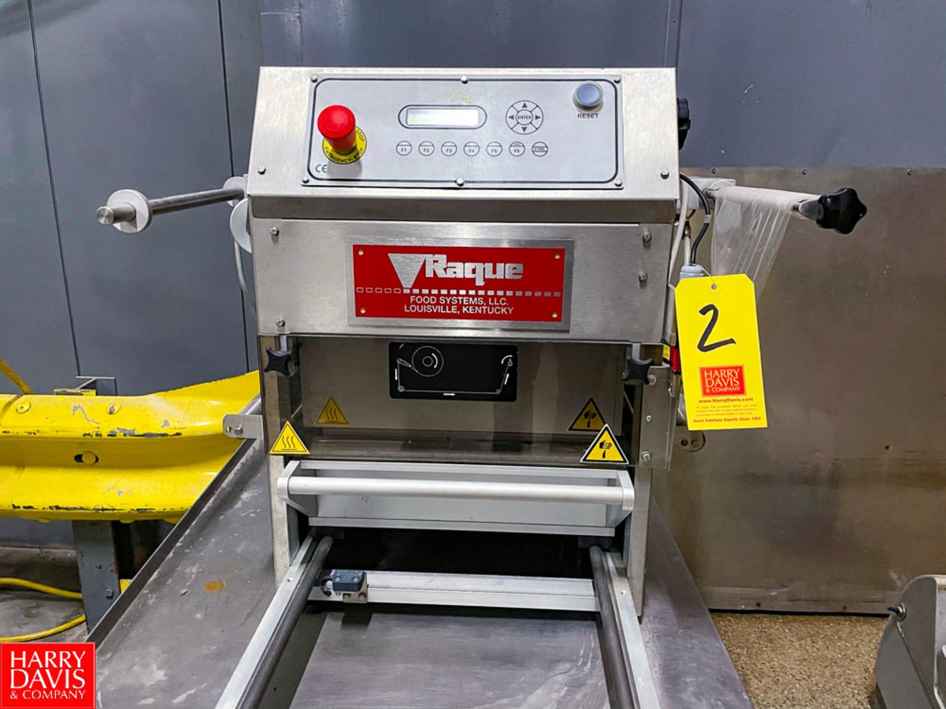 2015 Raque Italian Pack Semi-Automatic Tray Sealer Model: Oceania Mini SN: 150M011 Type