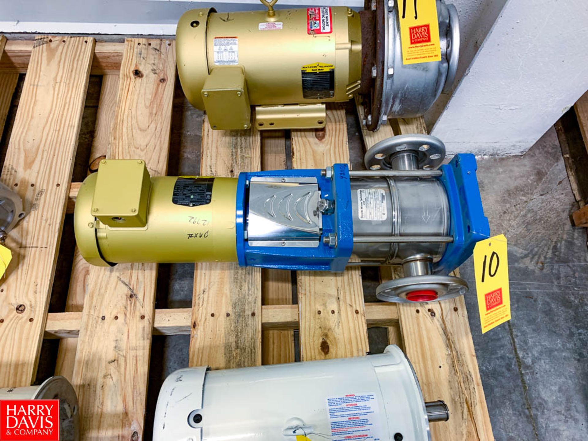 NEW Goulds Water Pump Model: 105V2FE4F60 Technology with 2 HP 3,450 RPM Motor Rigging Fee: $ 50