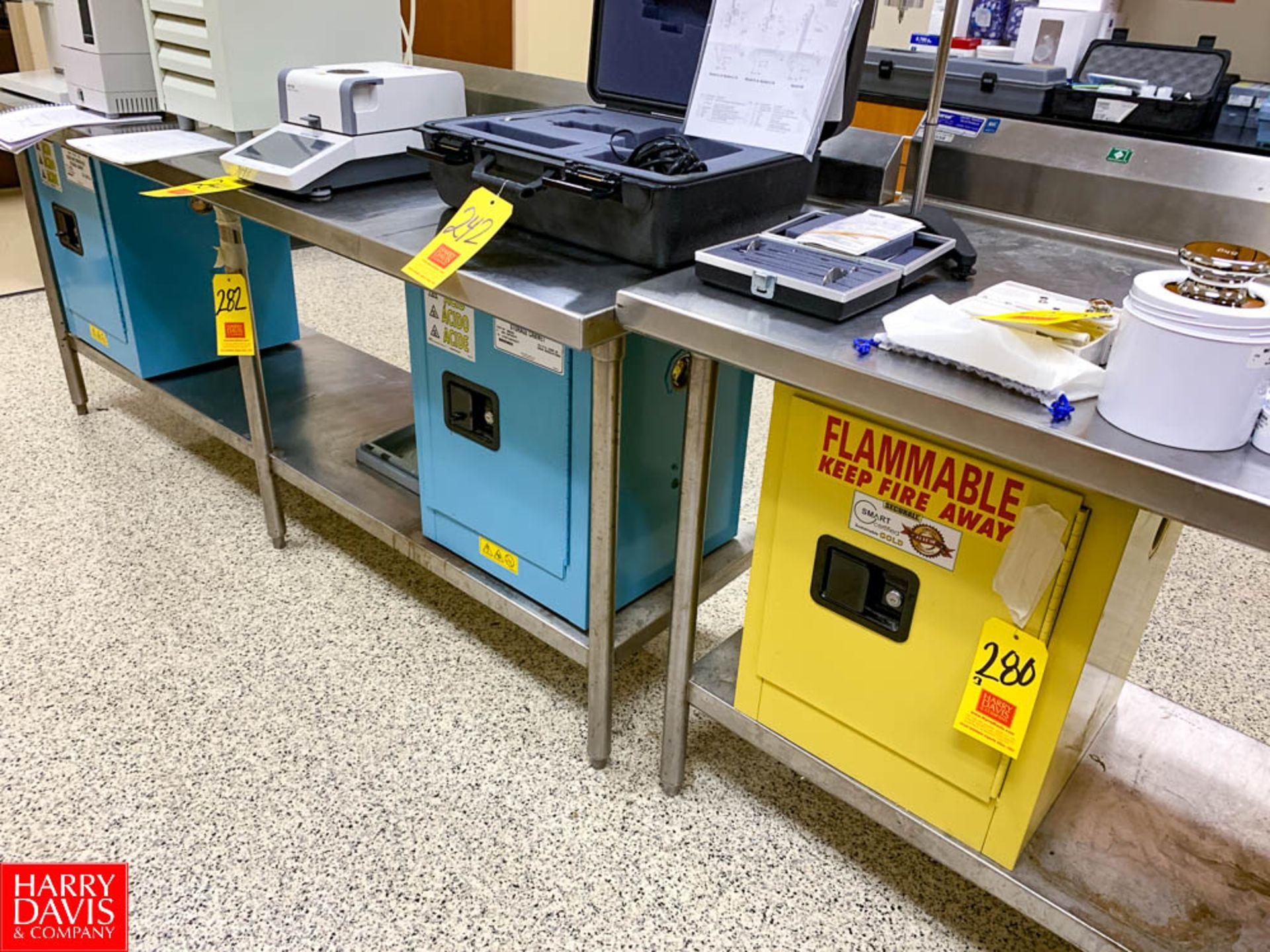 Acid and Flammable Storage Cabinets Rigging Fee: $ 75
