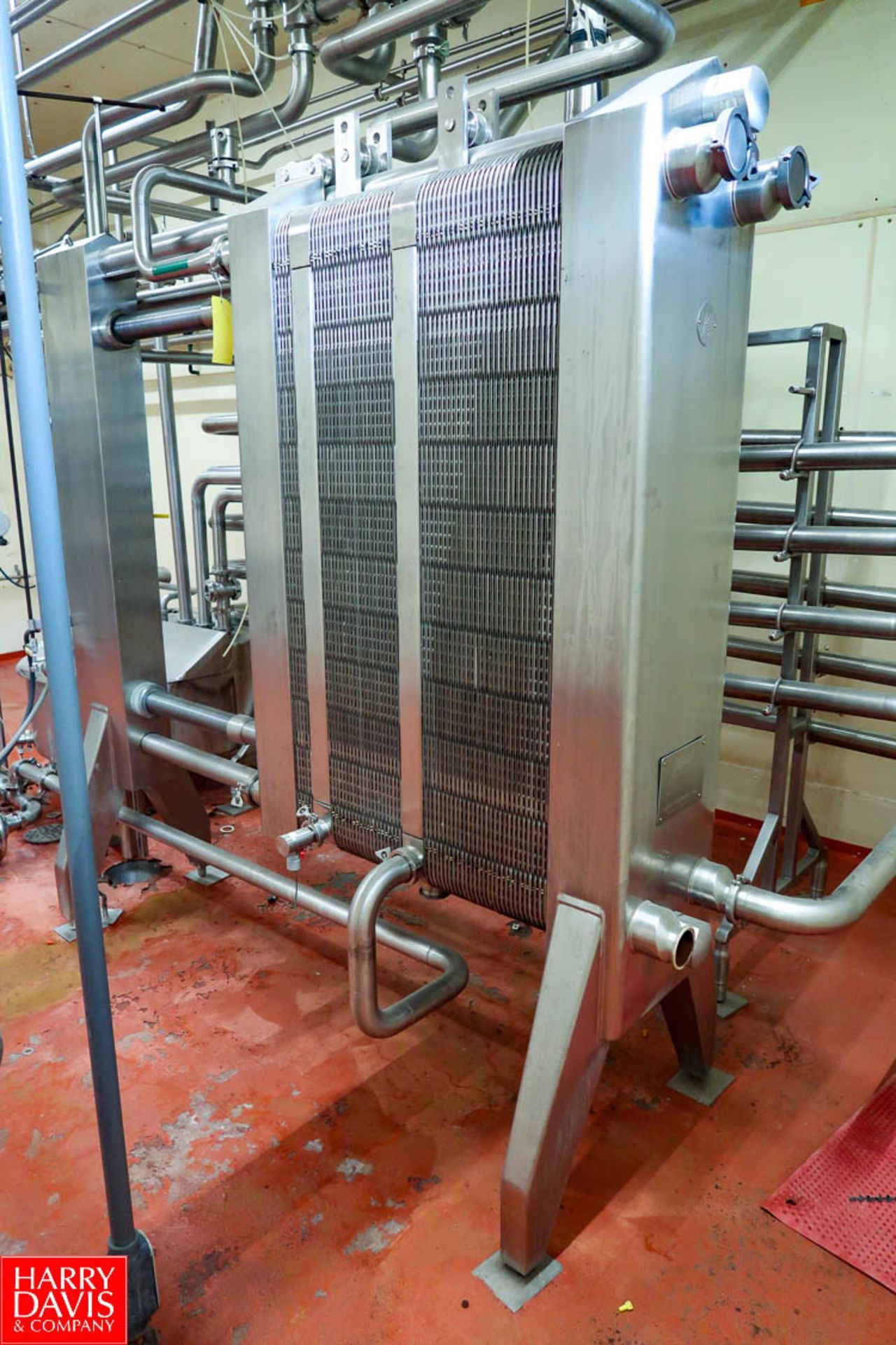 Pasteurization System with (1) APV Model: R51 S/S Plate Type Heat Exchanger: S/N: 16403, S/S Pipe - Image 3 of 17