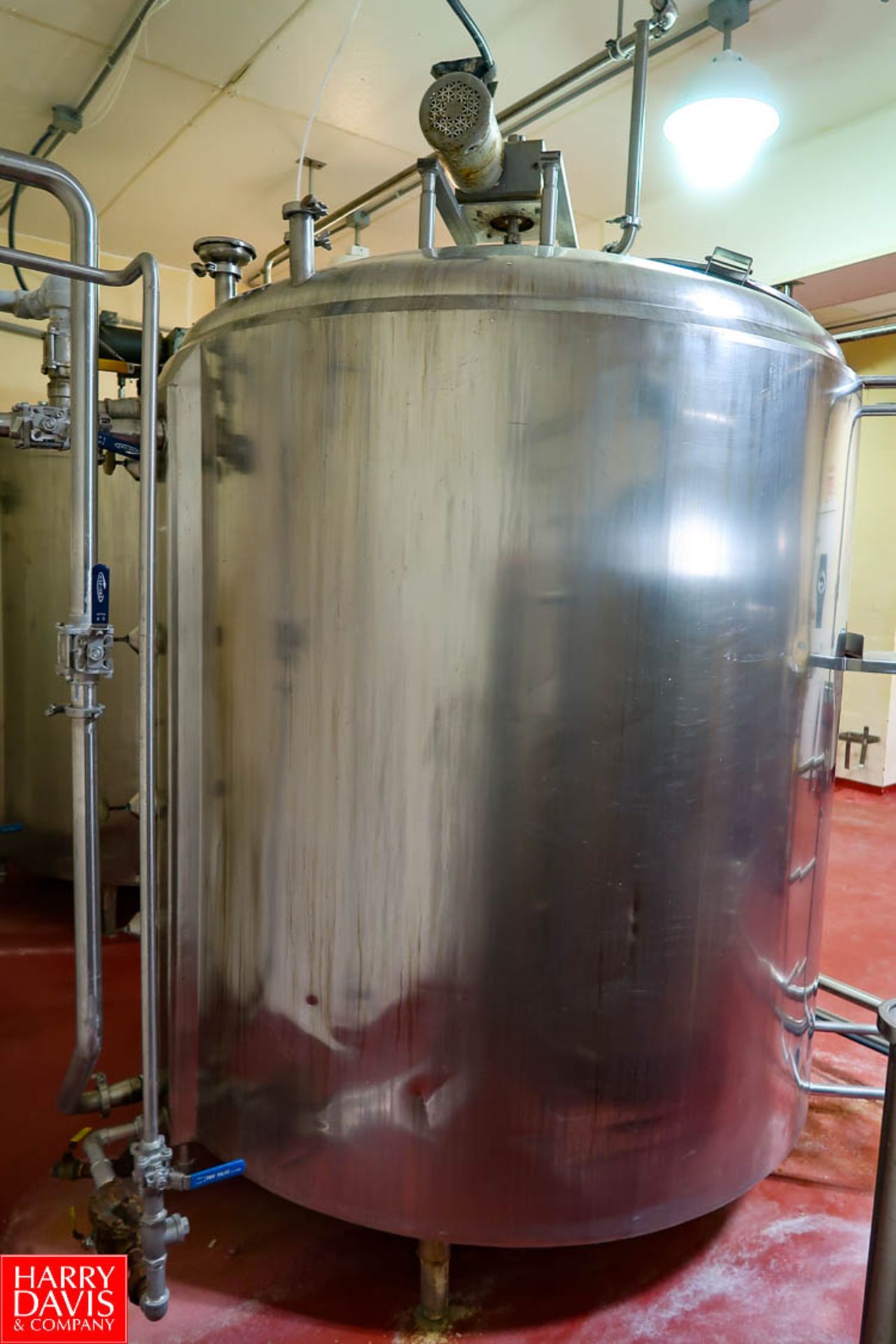 Cherry-Burrell 1,000 Gallon S/S Batch Processor Tank with Vertical Agitation Model: FPDA, S/N: - Image 2 of 4