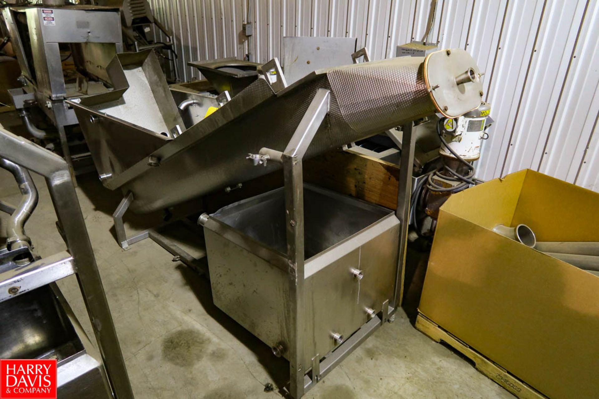 S/S Twin Auger Cooker Rigging Fee: $500