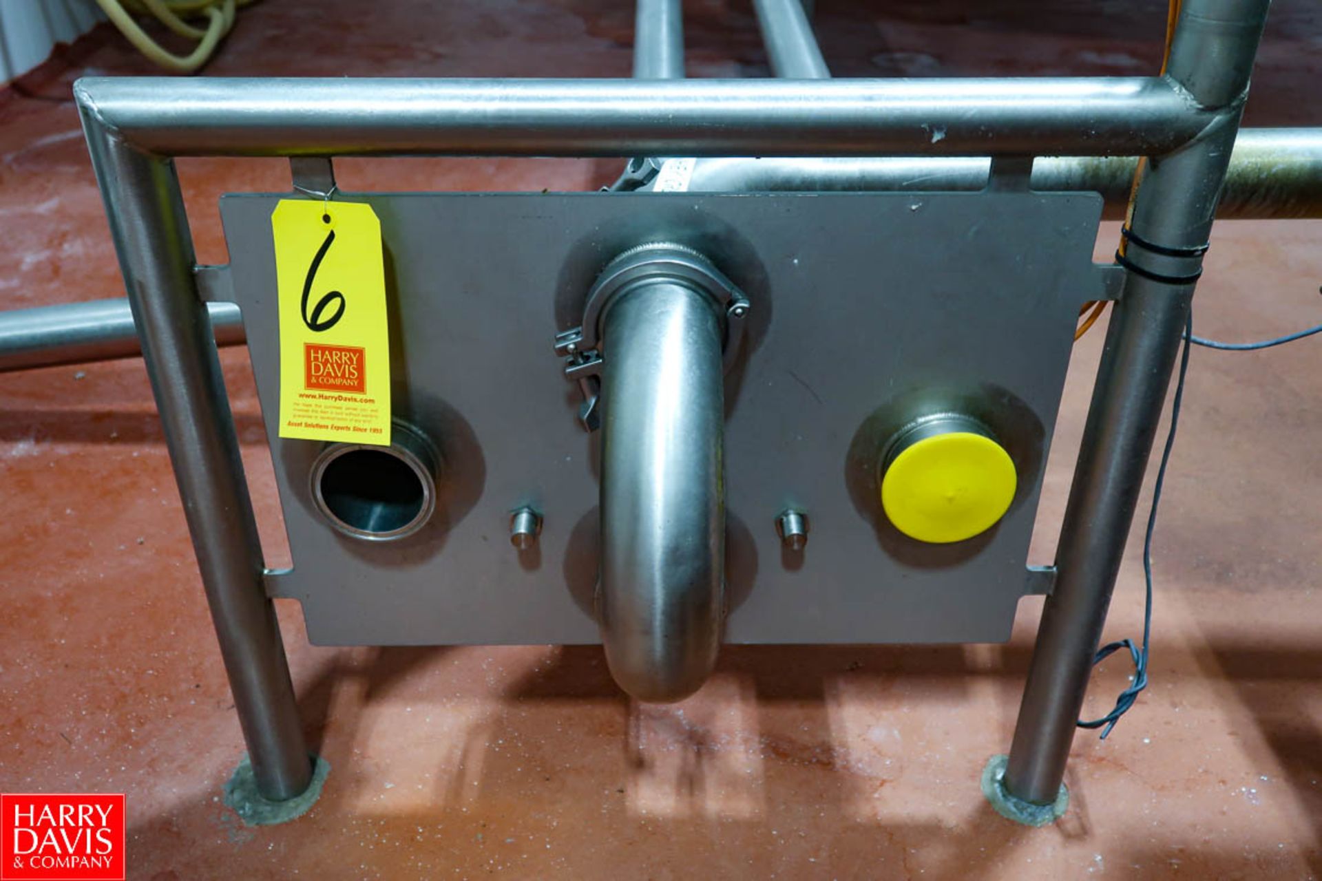 4-Station S/S Flow Panel 3" Pipe Diameter Rigging Fee: $150