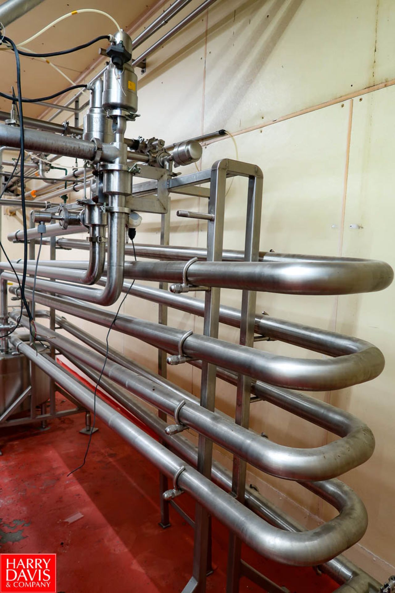 Pasteurization System with (1) APV Model: R51 S/S Plate Type Heat Exchanger: S/N: 16403, S/S Pipe - Image 5 of 17