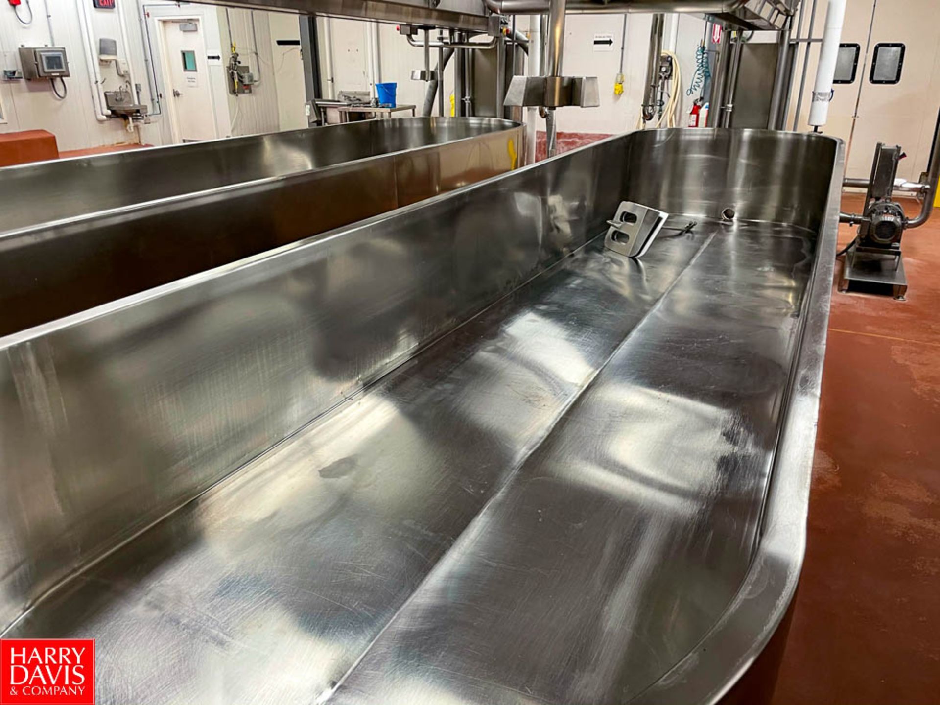 2008 Qualtech 1,500 Gallon Jacketed S/S Cheese Vat (Cook Vat # 1), Located in:Brattleboro Rigging