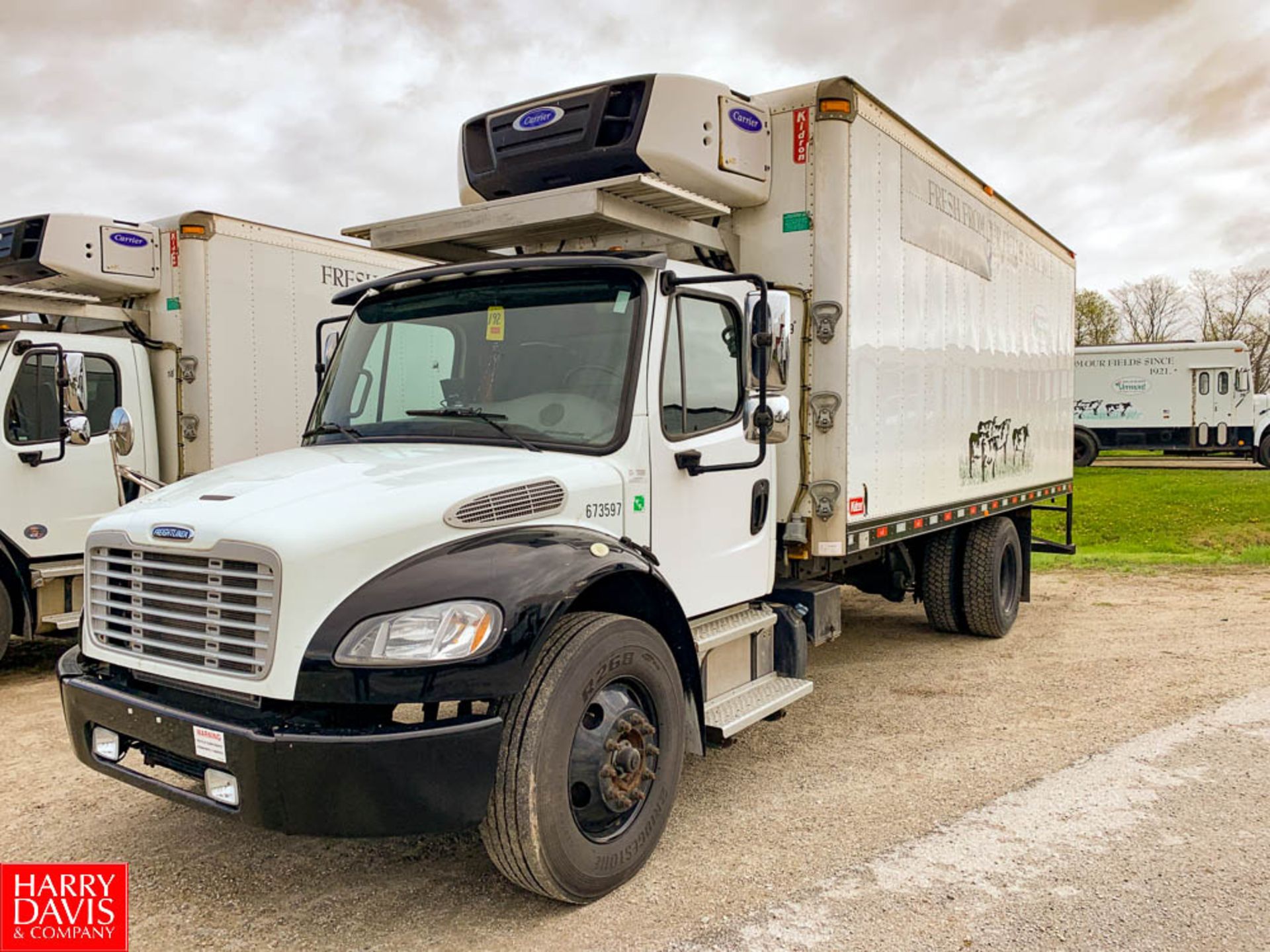 2017 Freightliner 20' Refrigerated Delivery Truck Model: M2106, 33,000 GVWR, Cummins IBS 6.7 280