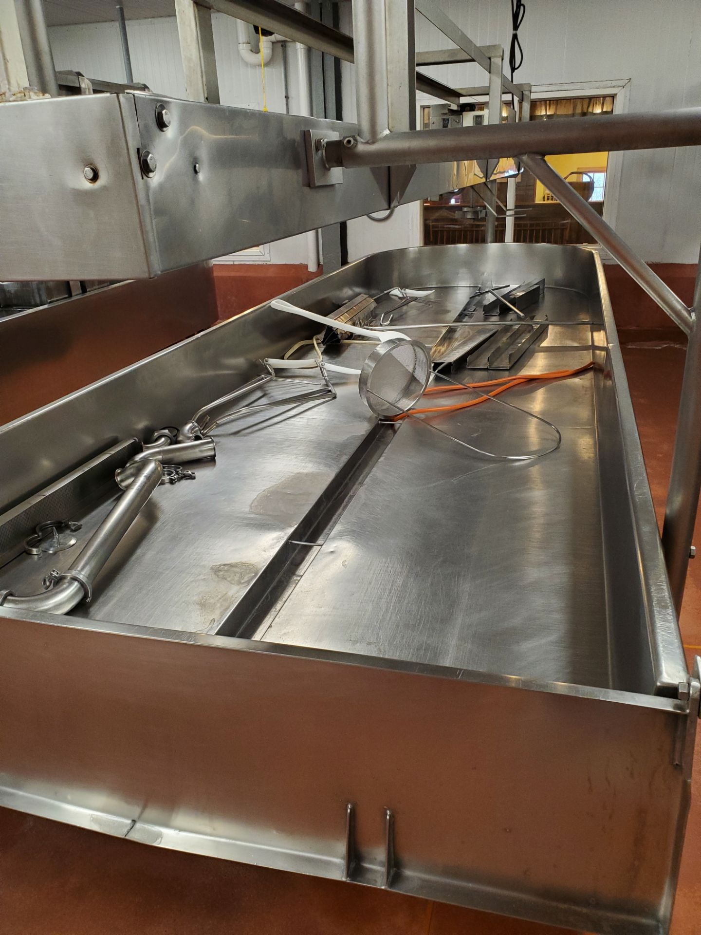 Kusel 2,000 LB Capacity S/S Cheese Finishing Vat (Finishing Vat # 1), Located in:Brattleboro