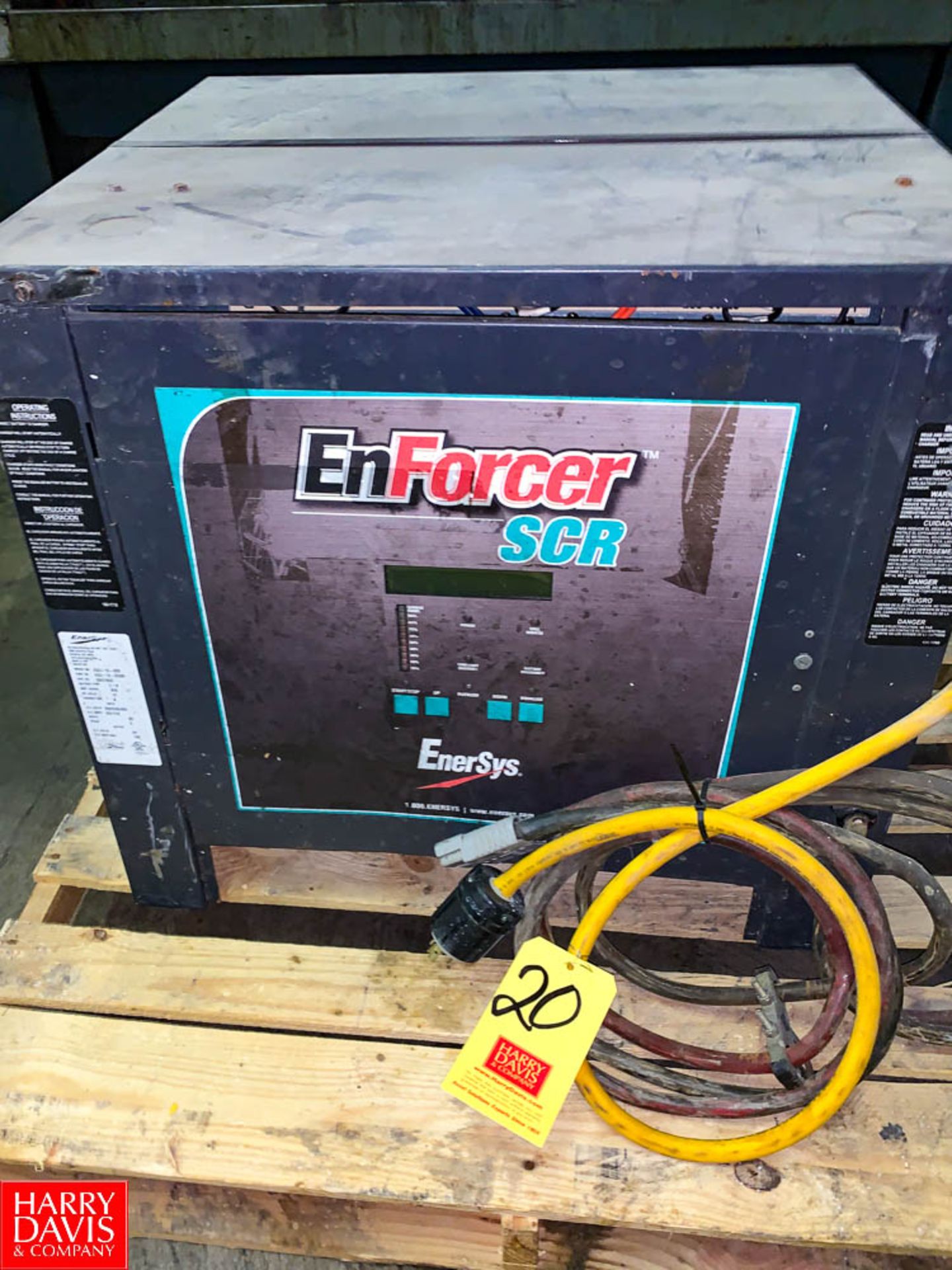 Enforcer SCR 24 Volt Battery Charger Rigging Fee: $75 Location: Irwin, PA