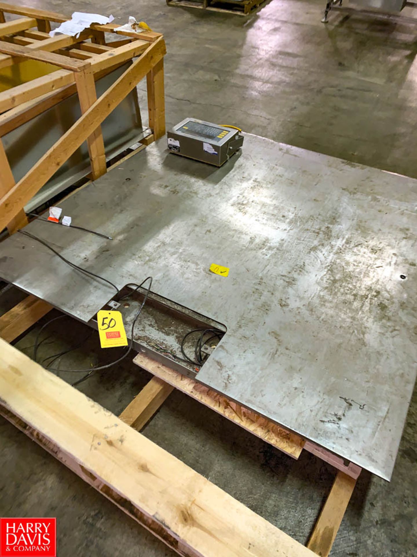 60" x 60" S/S Platform Scale Rigging Fee: $50 Location: Irwin, PA