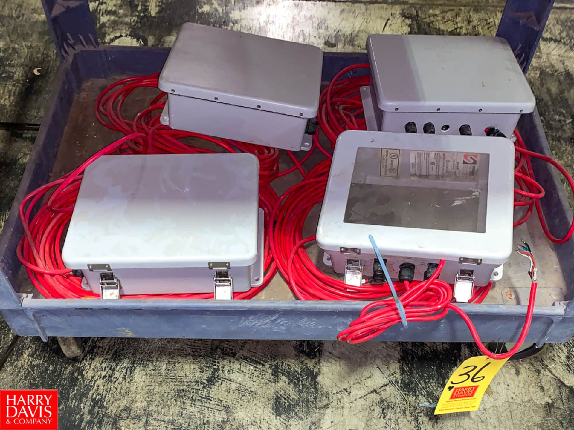 Plastic Control Boxes Rigging Fee: $50 Location: Irwin, PA