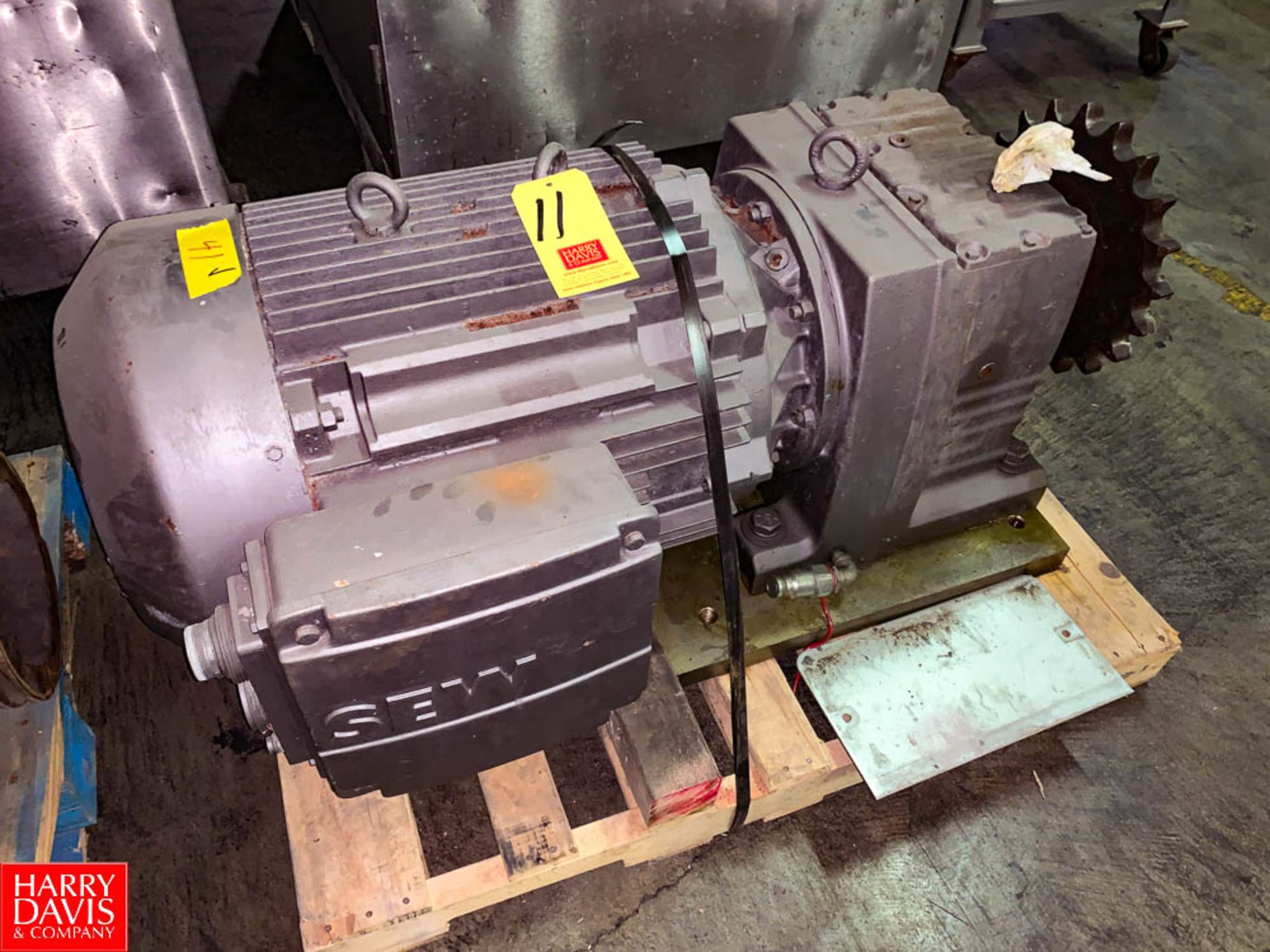 NEW Euro Drive Motor, with Gear Reducing Drive Rigging Fee: $75 Location: Irwin, PA