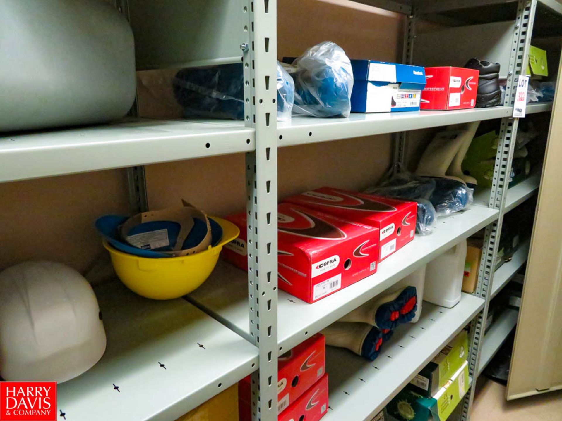 Office Supplies, Boots, Heater Fans, Shelving 75"h x 18"d x 47"L Rigging Fee: $140 - Image 4 of 4